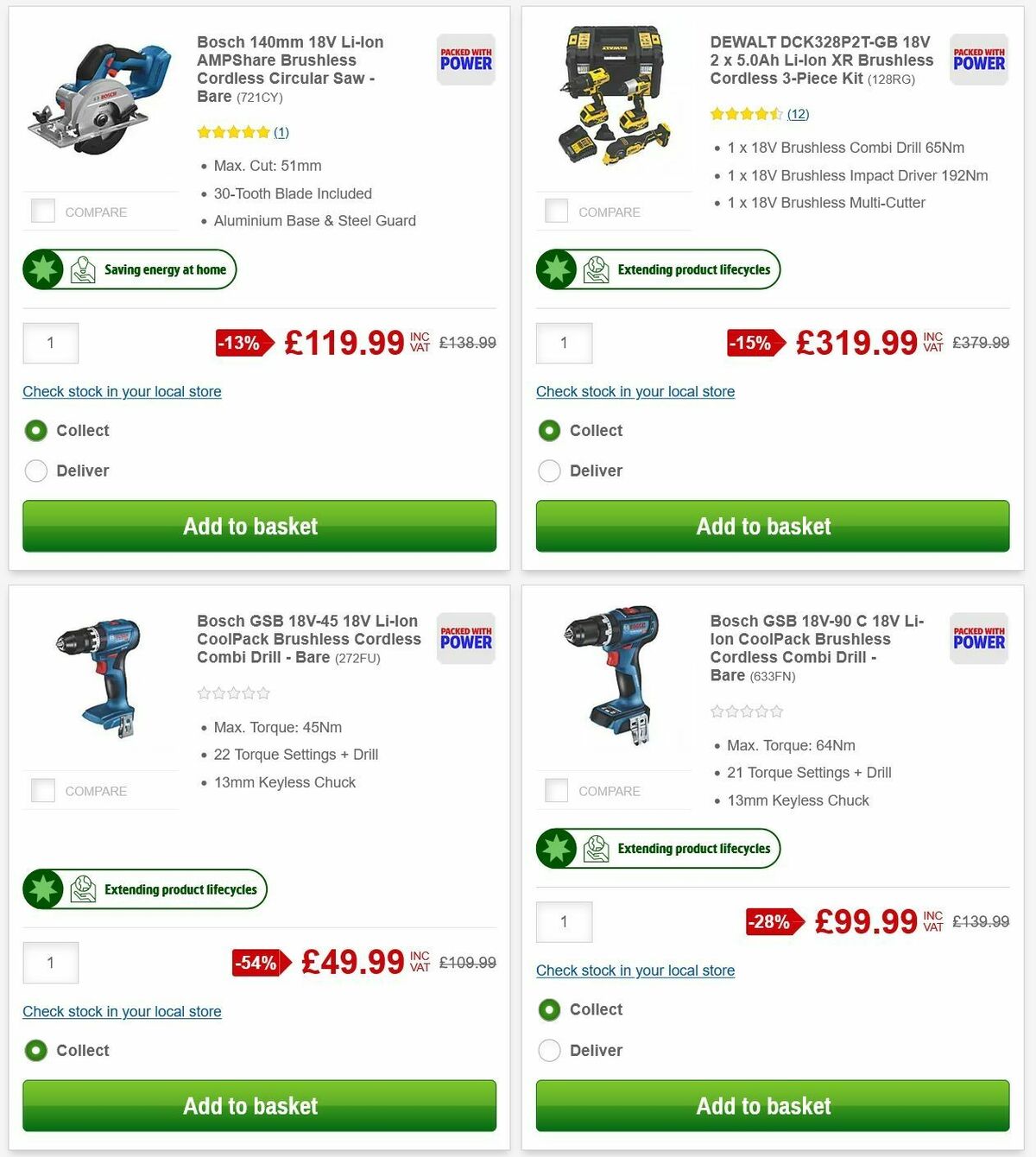 Screwfix Offers from 1 October