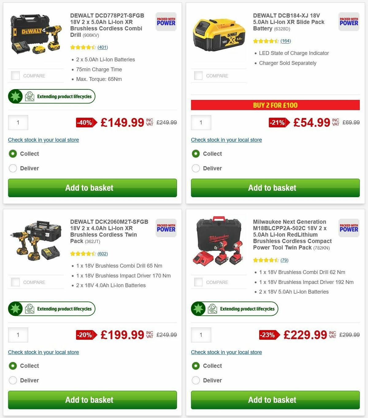 Screwfix Offers from 1 October