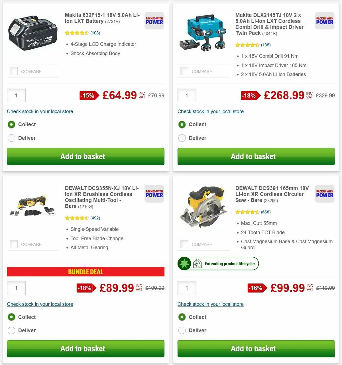 Screwfix Offers from 1 October