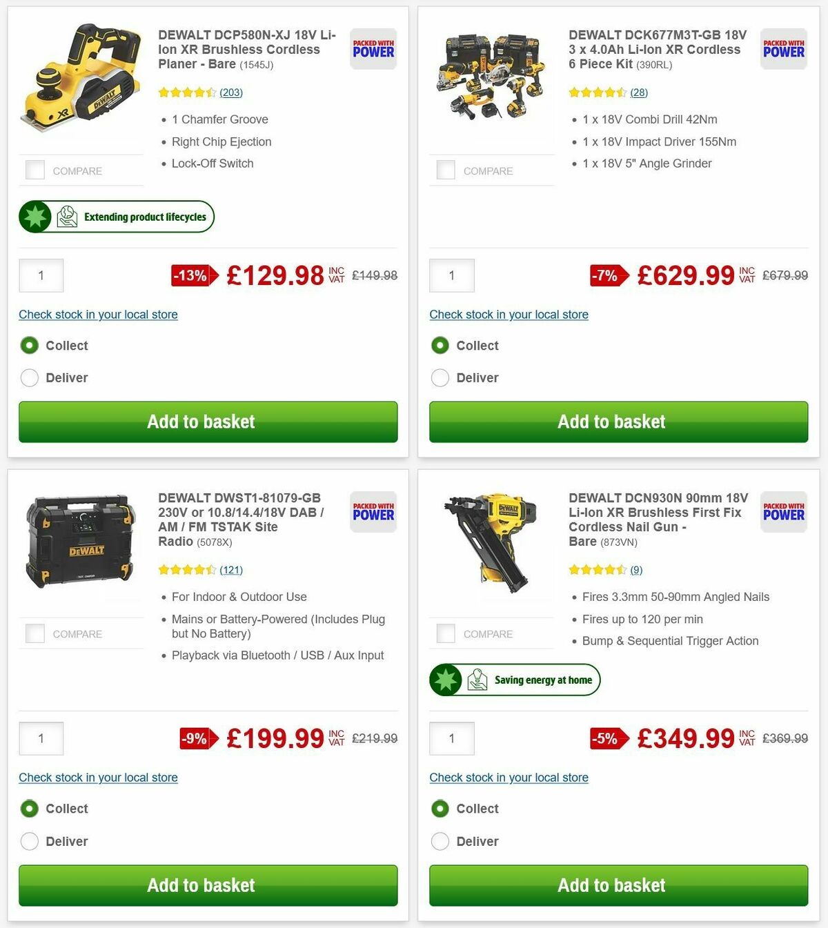 Screwfix Offers from 1 October
