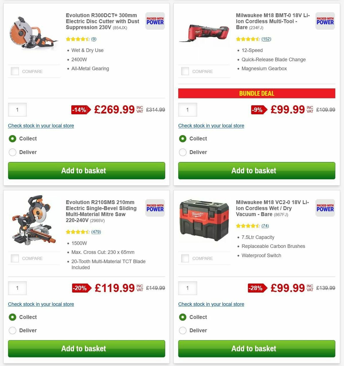 Screwfix Offers from 1 October