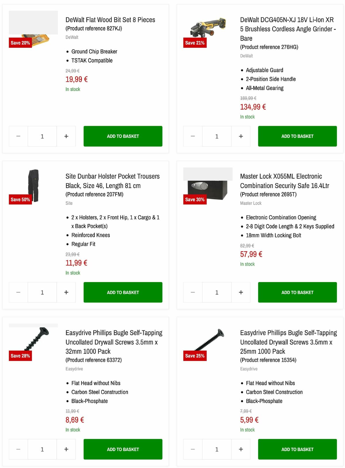 Screwfix Offers from 3 November