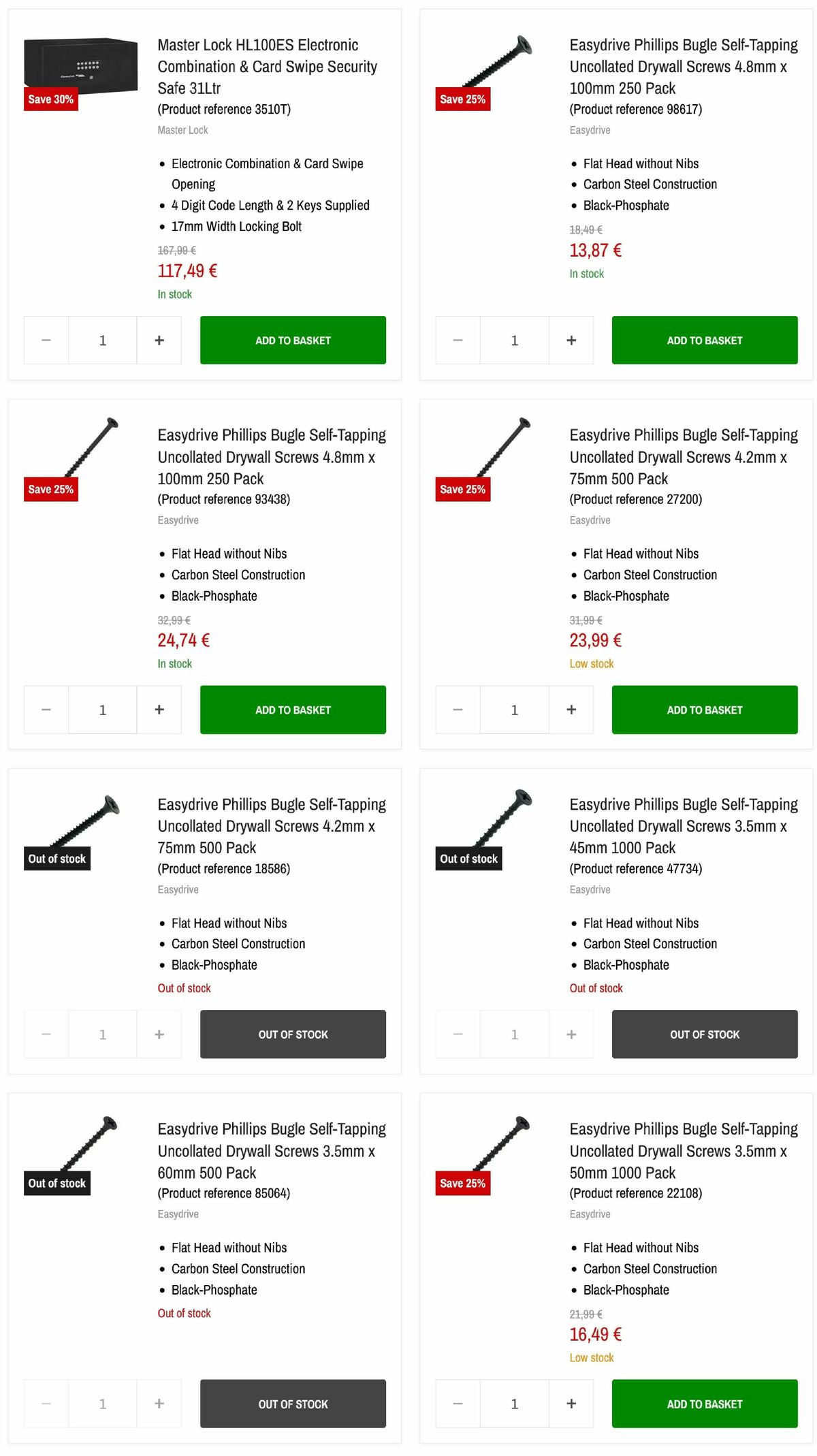 Screwfix Offers from 3 November