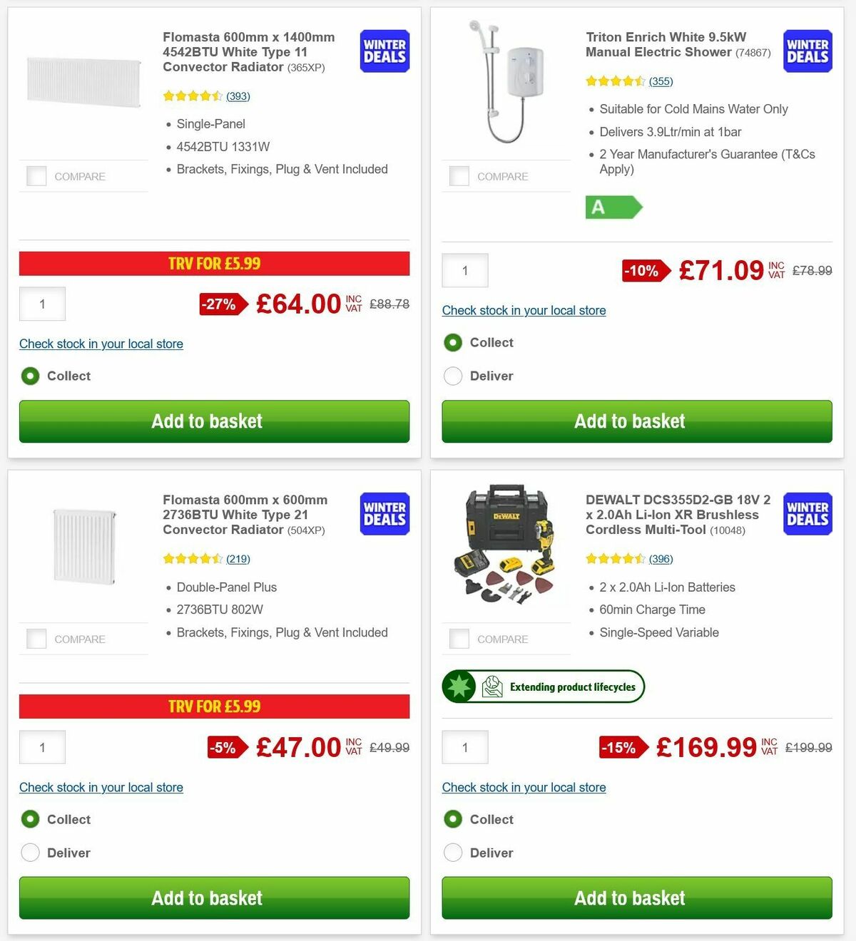 Screwfix Offers from 2 December