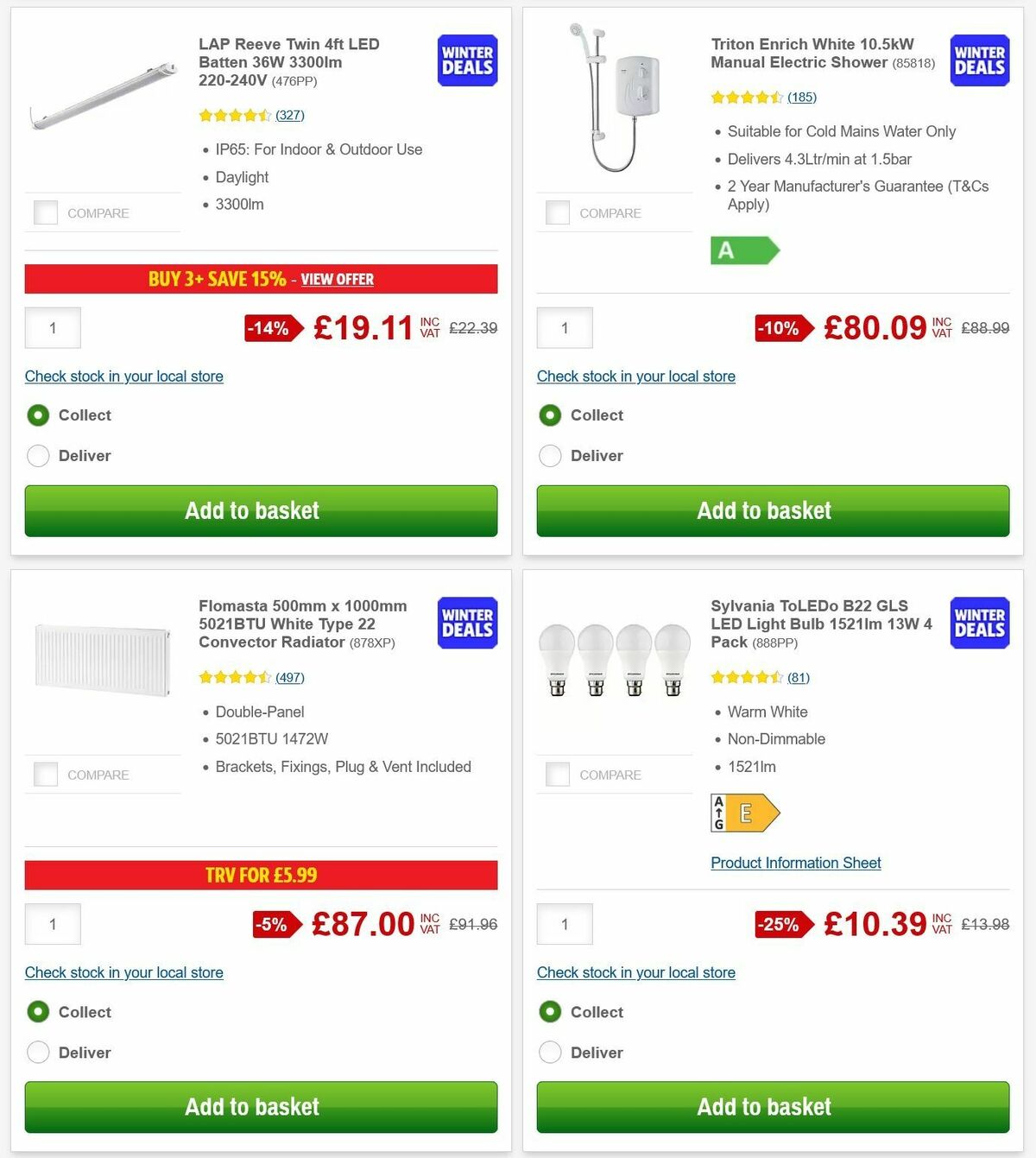 Screwfix Offers from 2 December