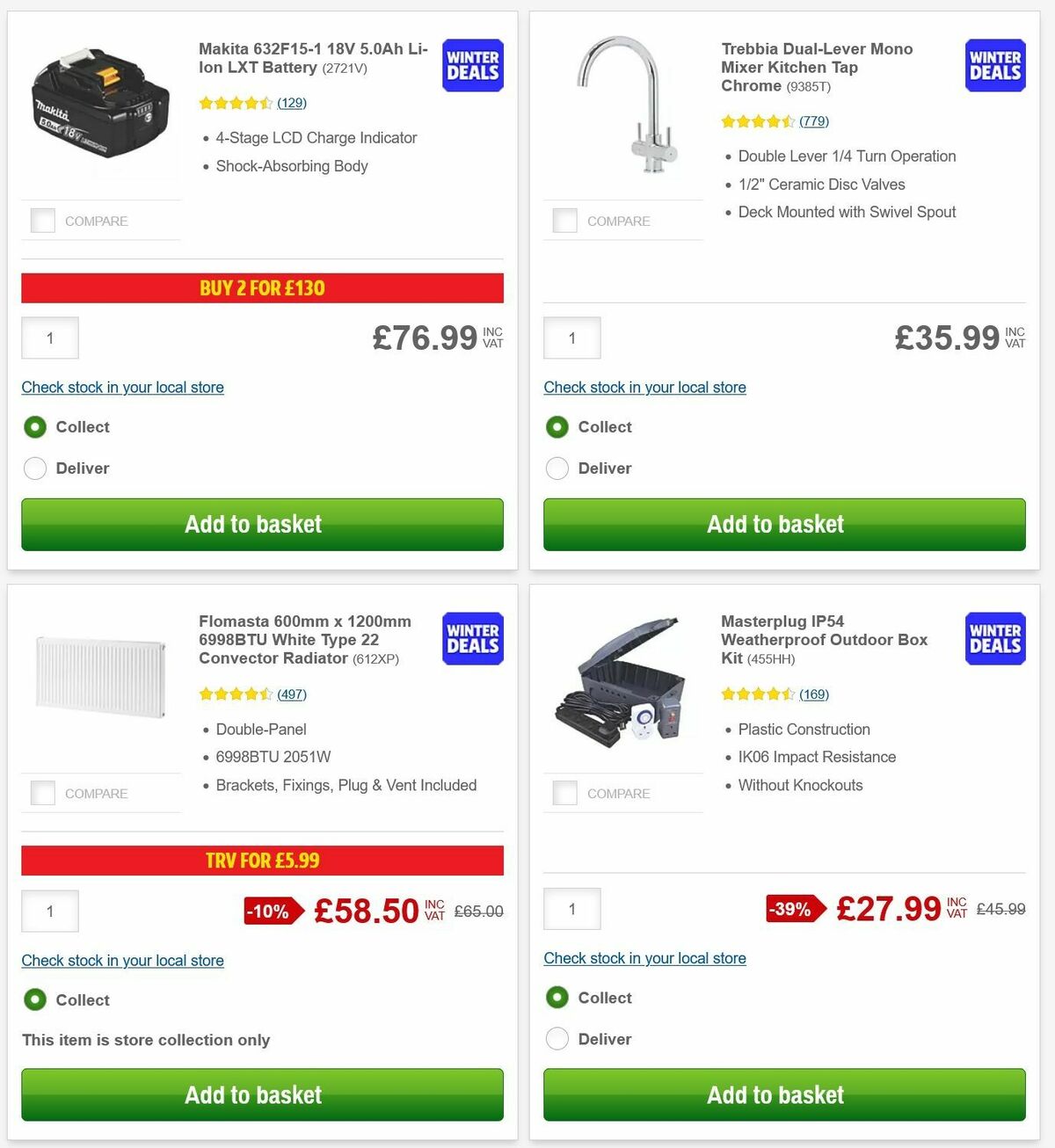 Screwfix Offers from 2 December