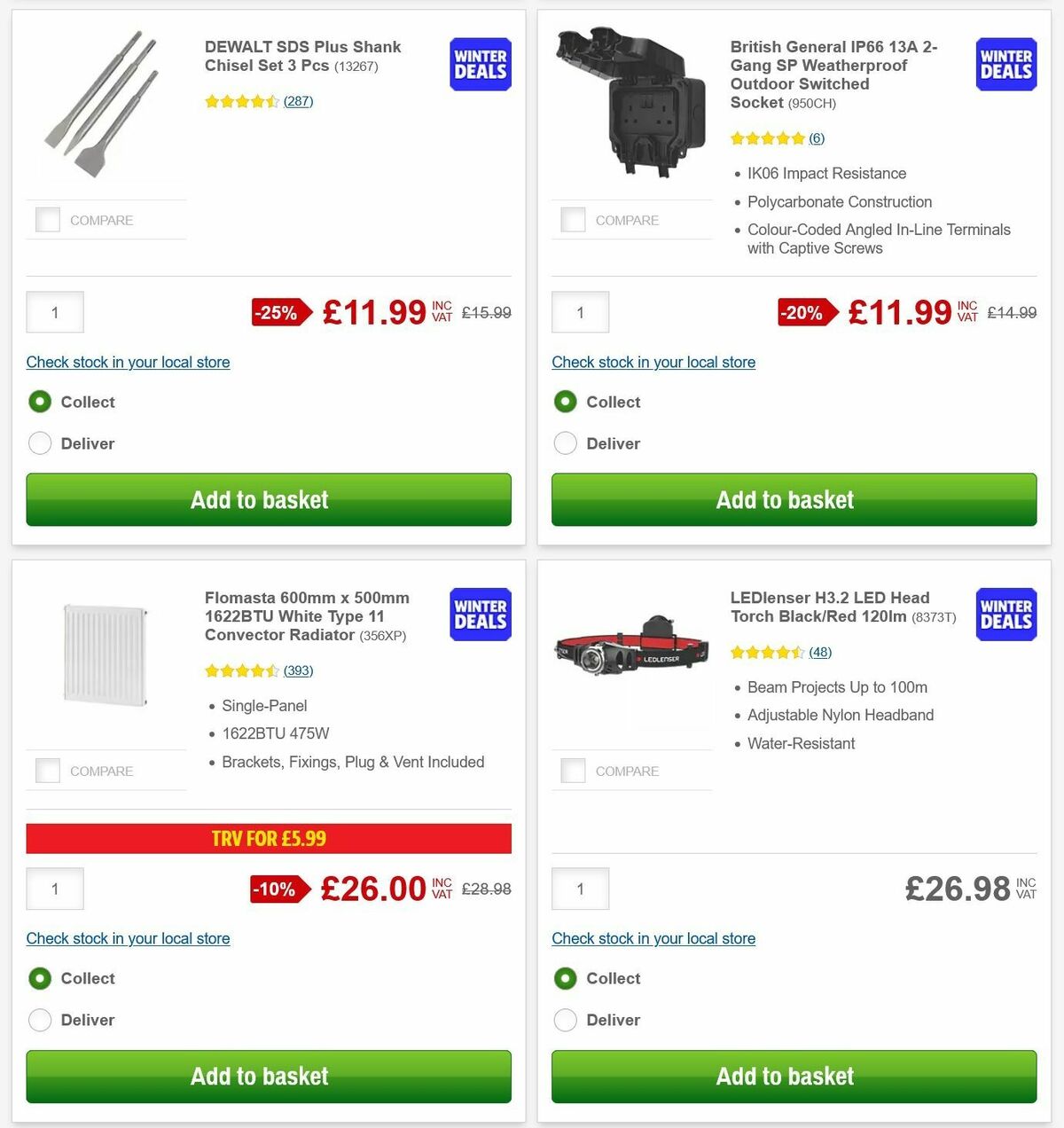 Screwfix Offers from 2 December