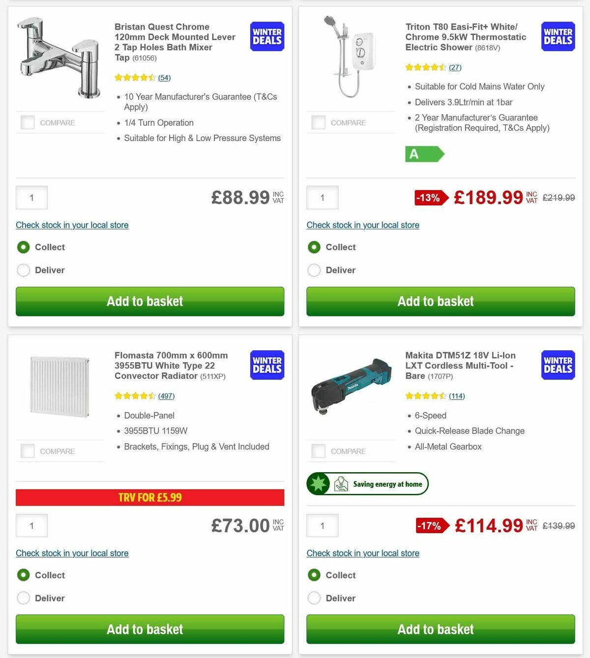Screwfix Offers from 2 December
