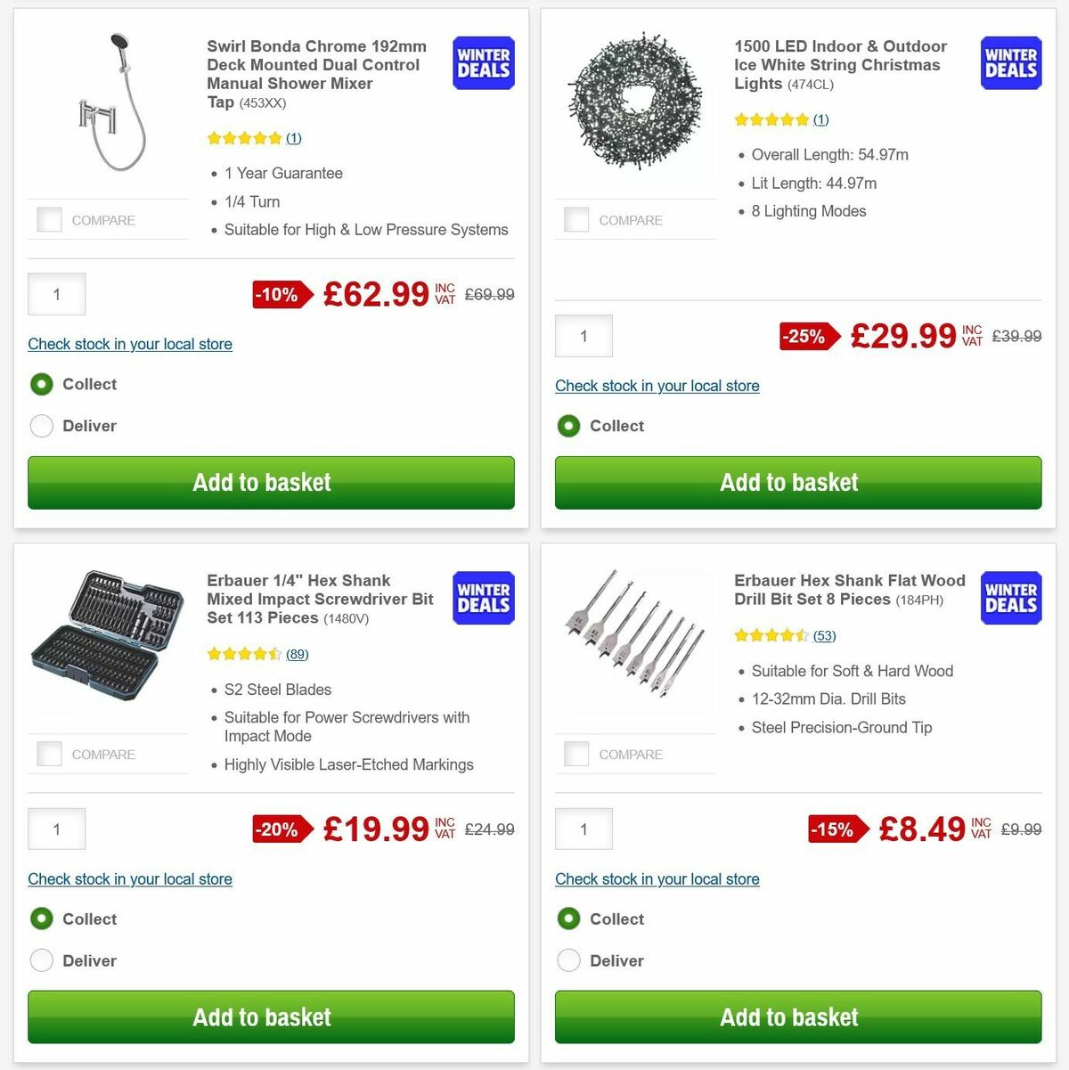 Screwfix Offers from 2 December