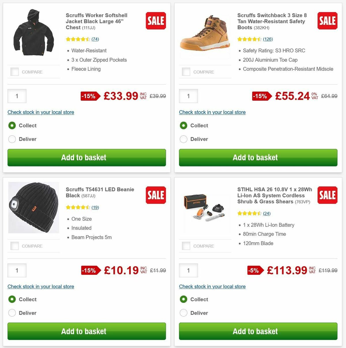 Screwfix Offers from 15 December