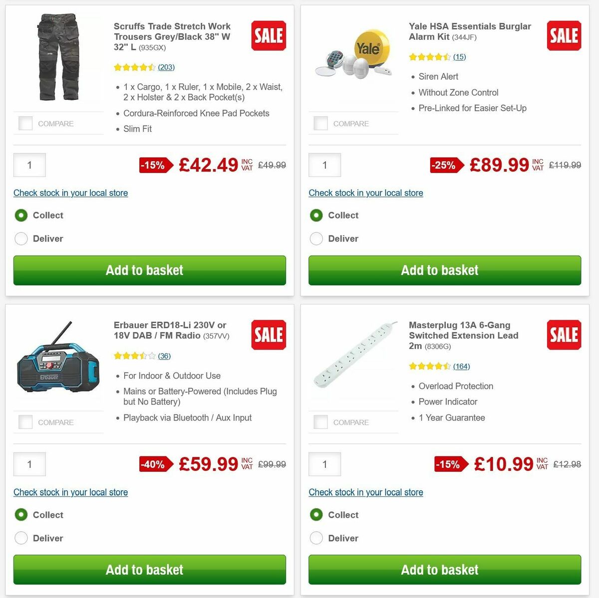 Screwfix Offers from 15 December