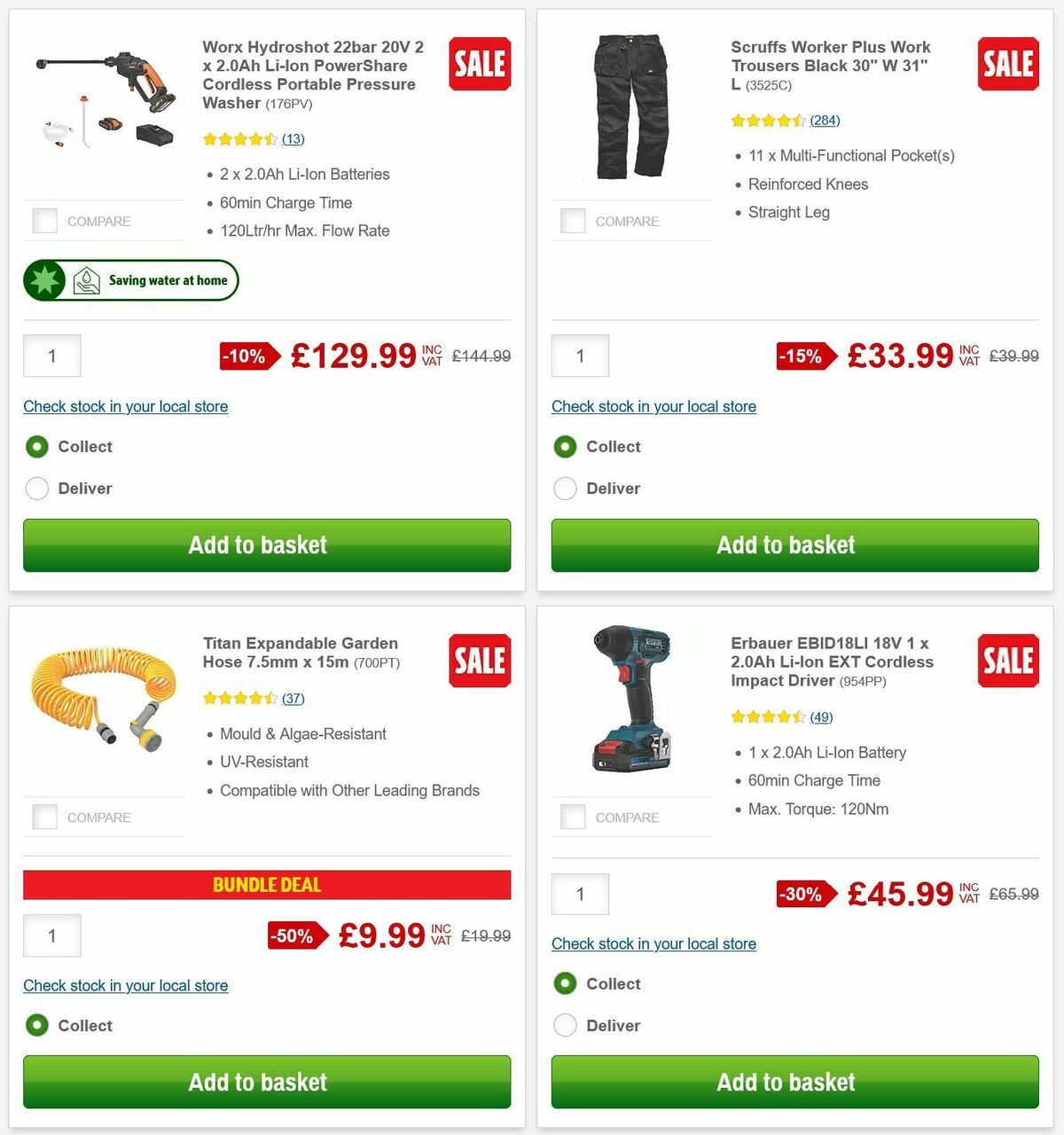 Screwfix Offers from 15 December