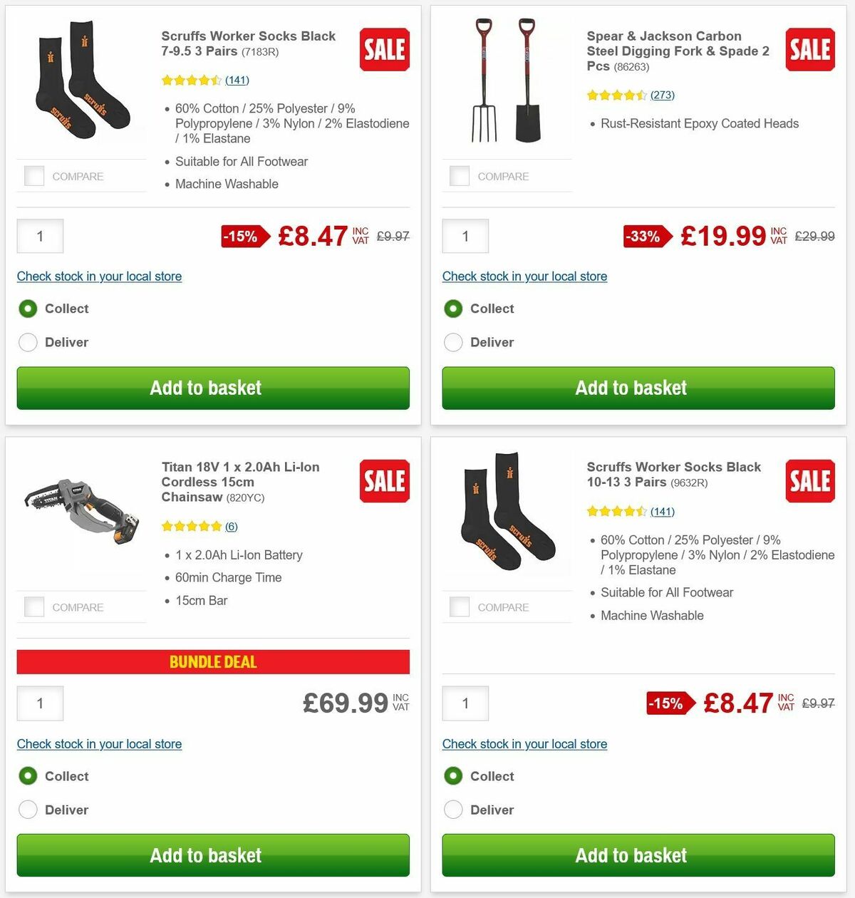 Screwfix Offers from 15 December