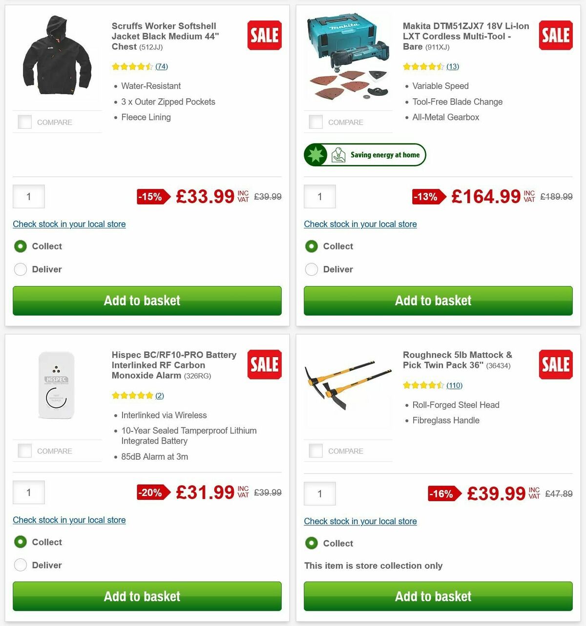 Screwfix Offers from 15 December