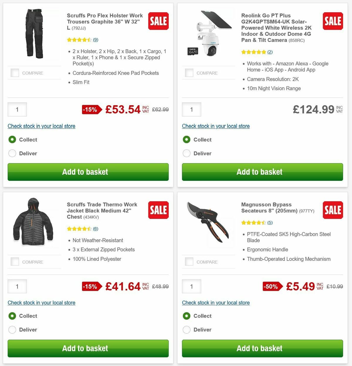 Screwfix Offers from 15 December