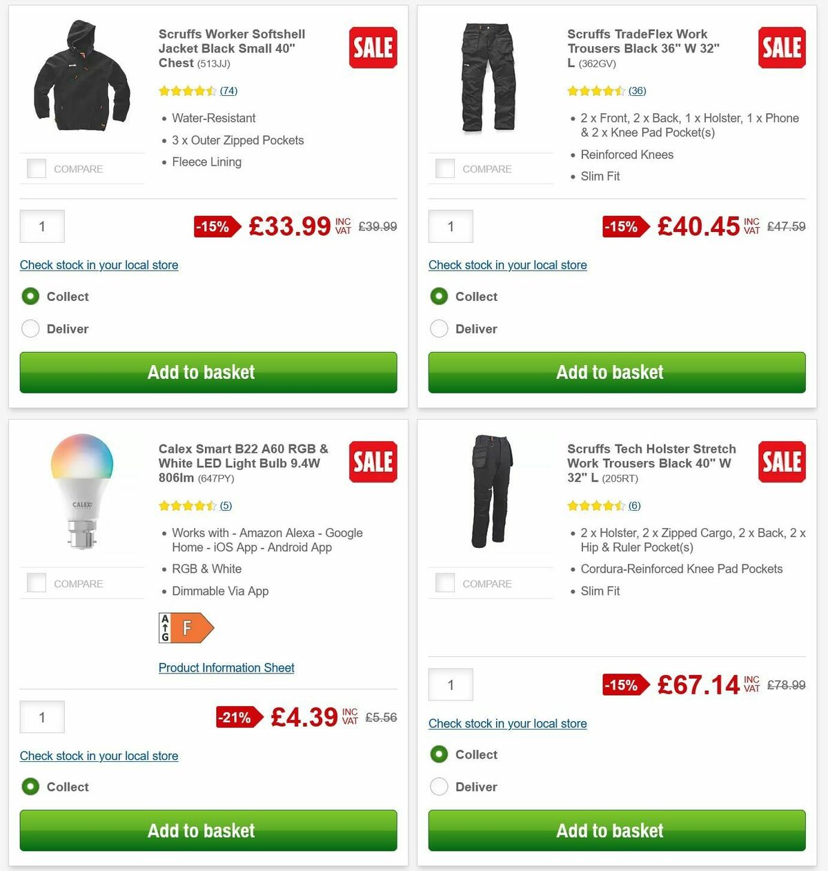 Screwfix Offers from 15 December