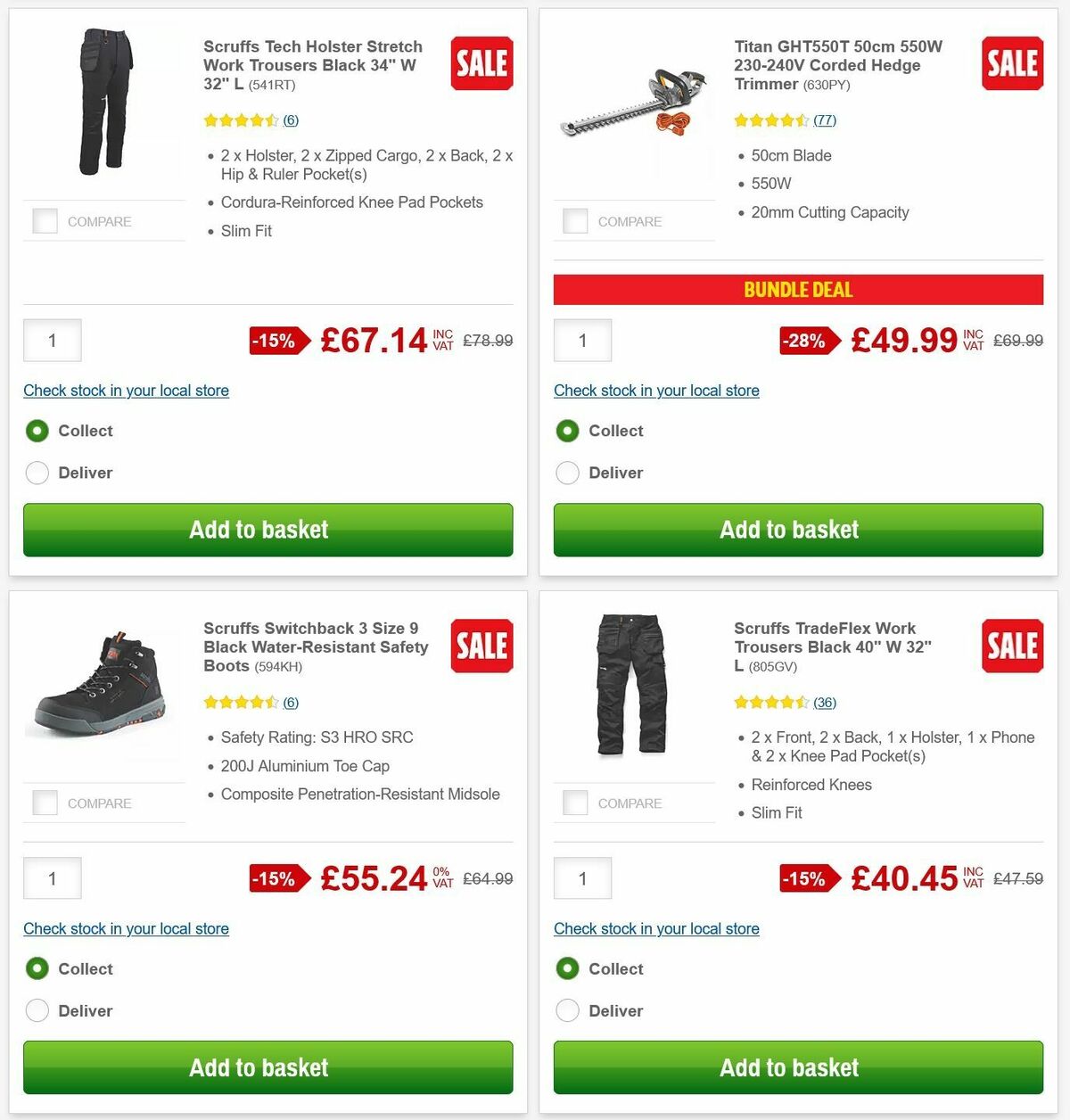 Screwfix Offers from 15 December