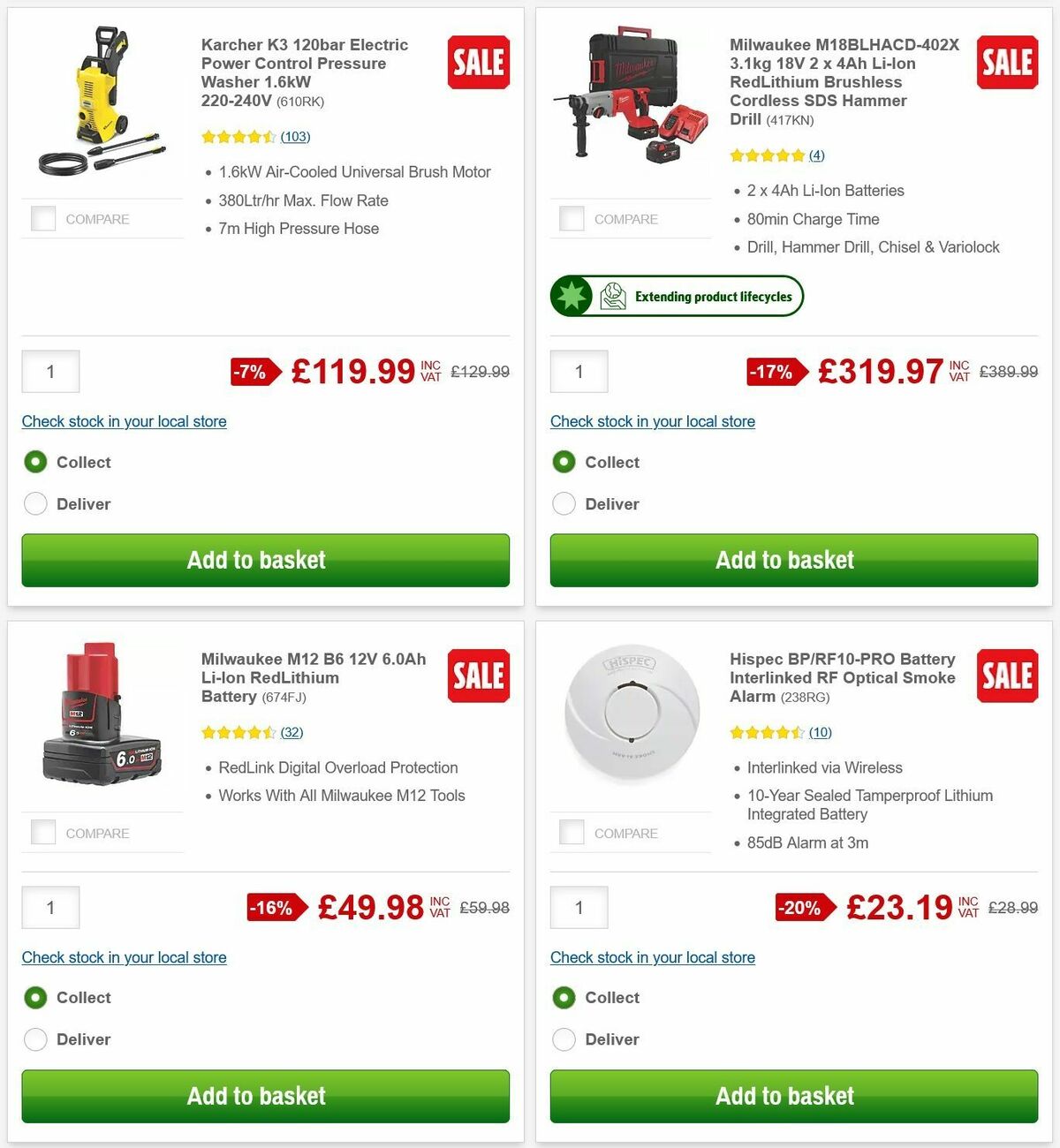Screwfix Offers from 15 December