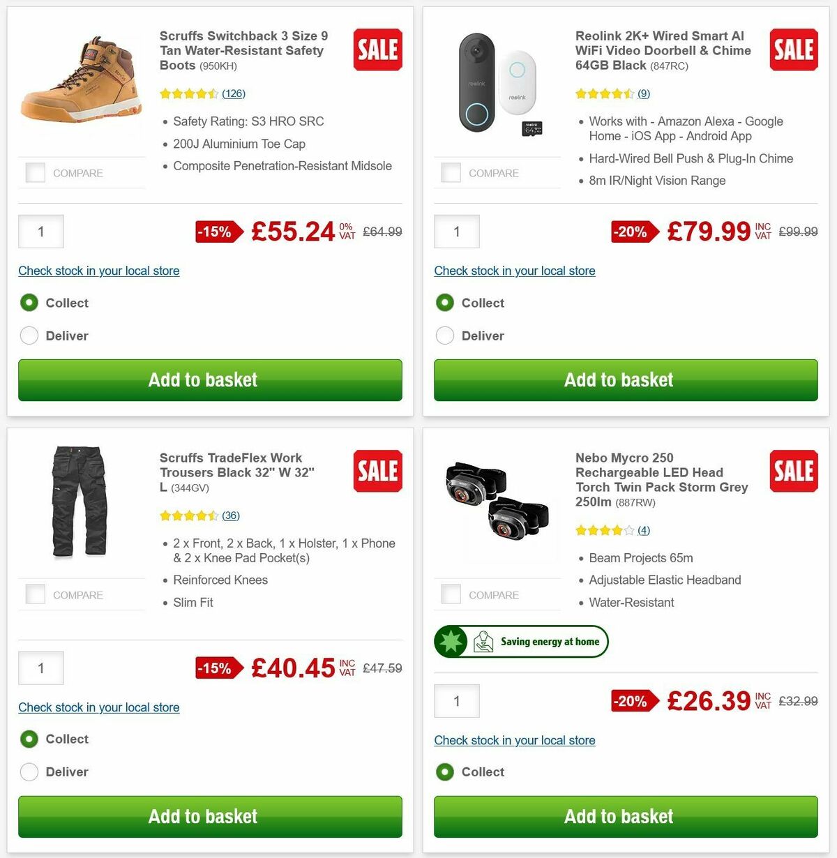 Screwfix Offers from 15 December