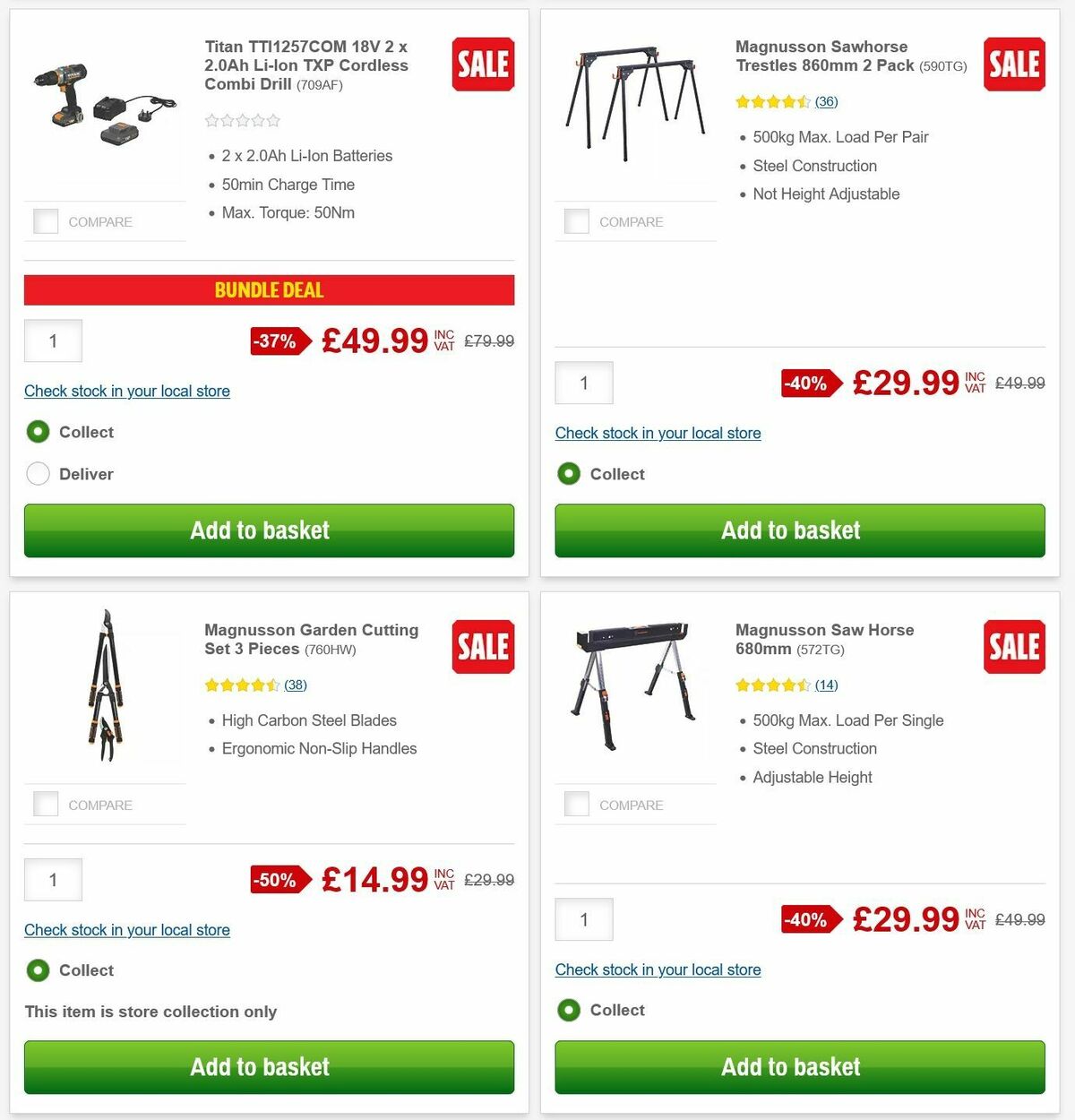 Screwfix Offers from 15 December
