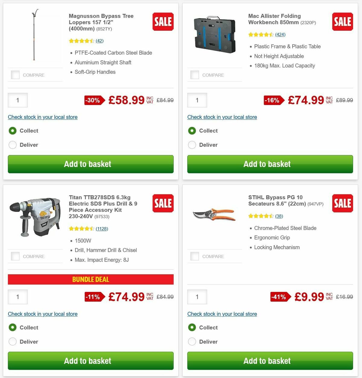 Screwfix Offers from 15 December