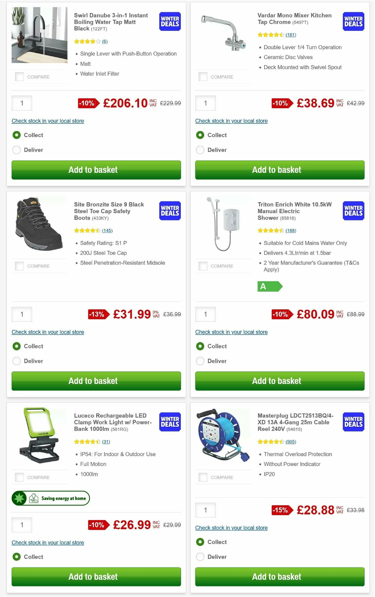 Screwfix Offers from 13 January