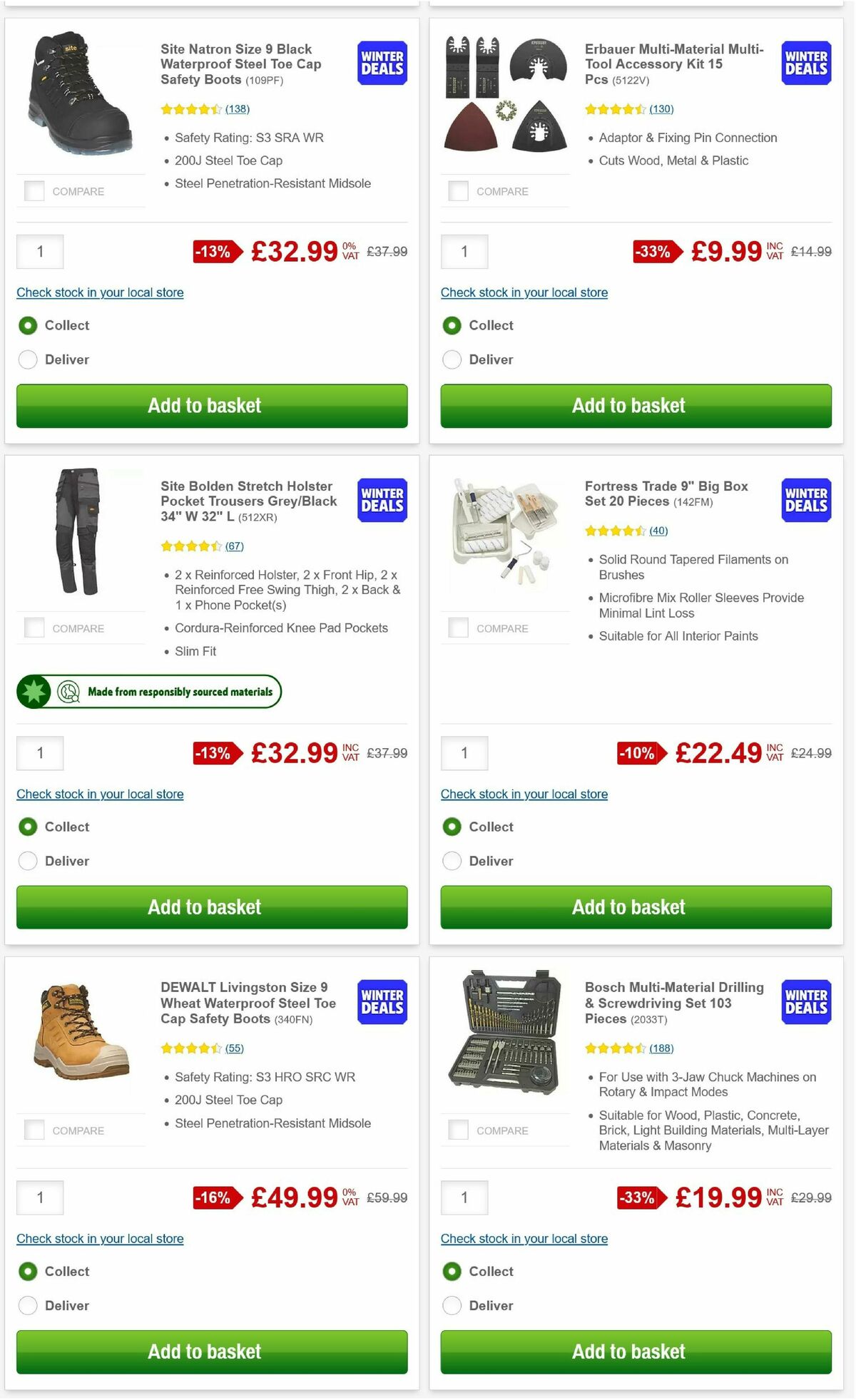 Screwfix Offers from 13 January