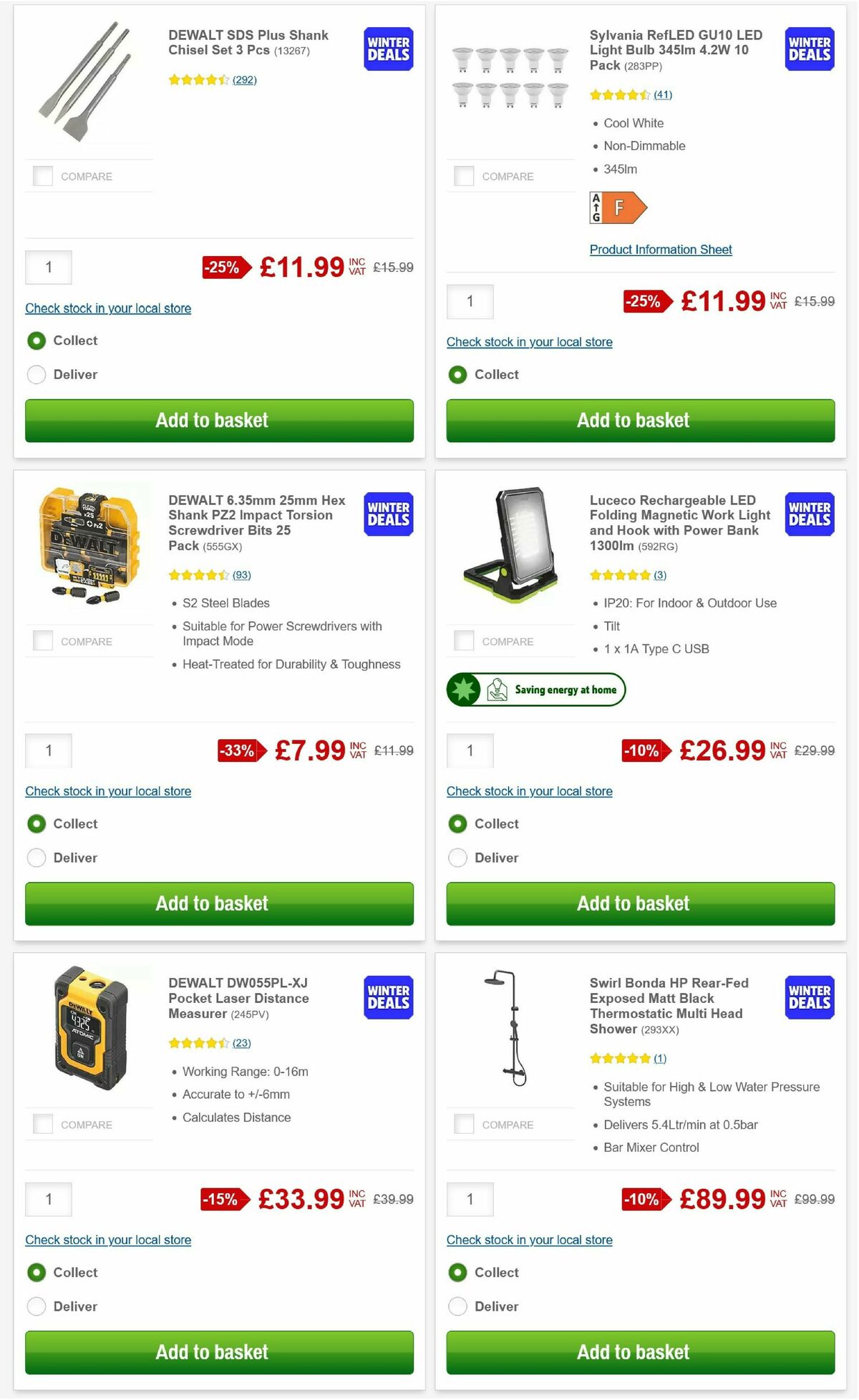 Screwfix Offers from 13 January