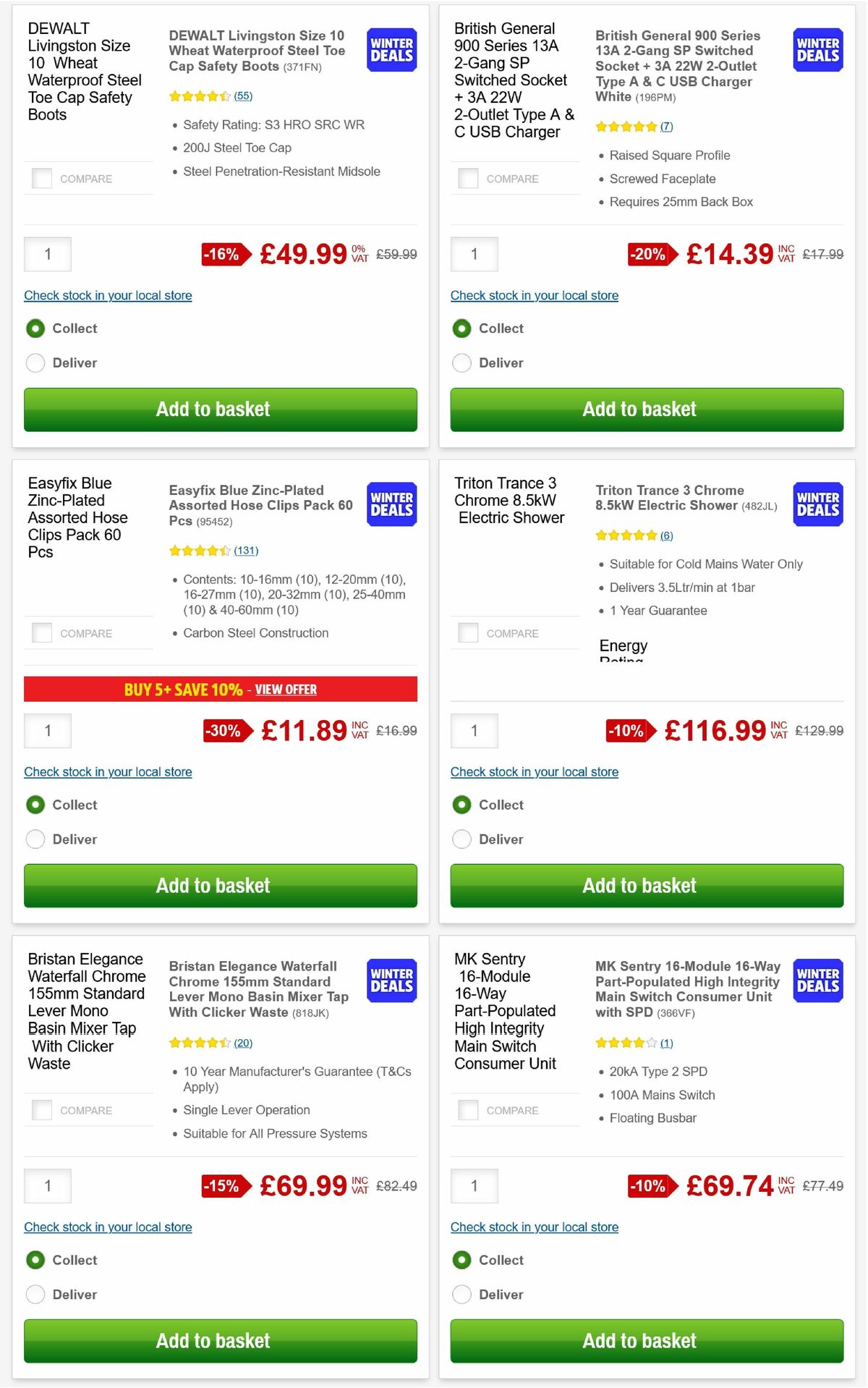 Screwfix Offers from 13 January