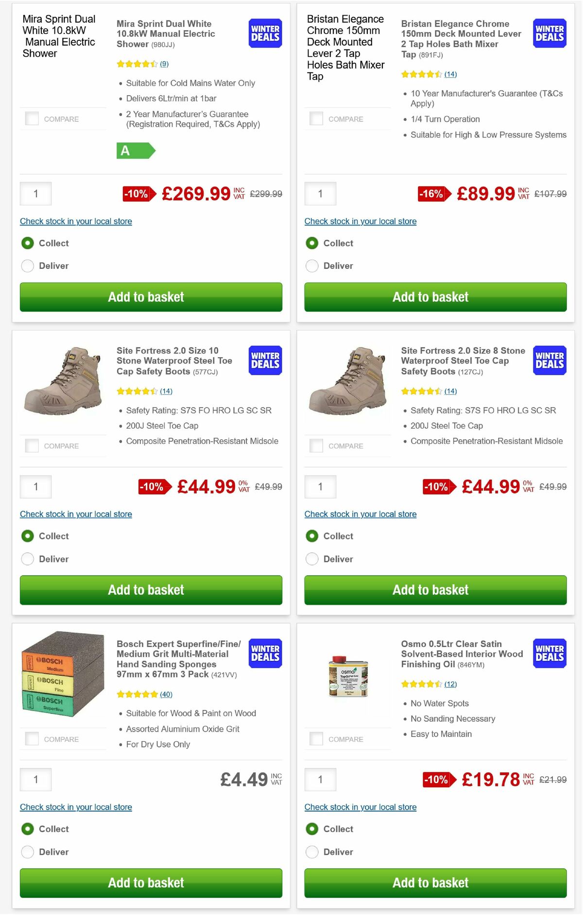 Screwfix Offers from 13 January