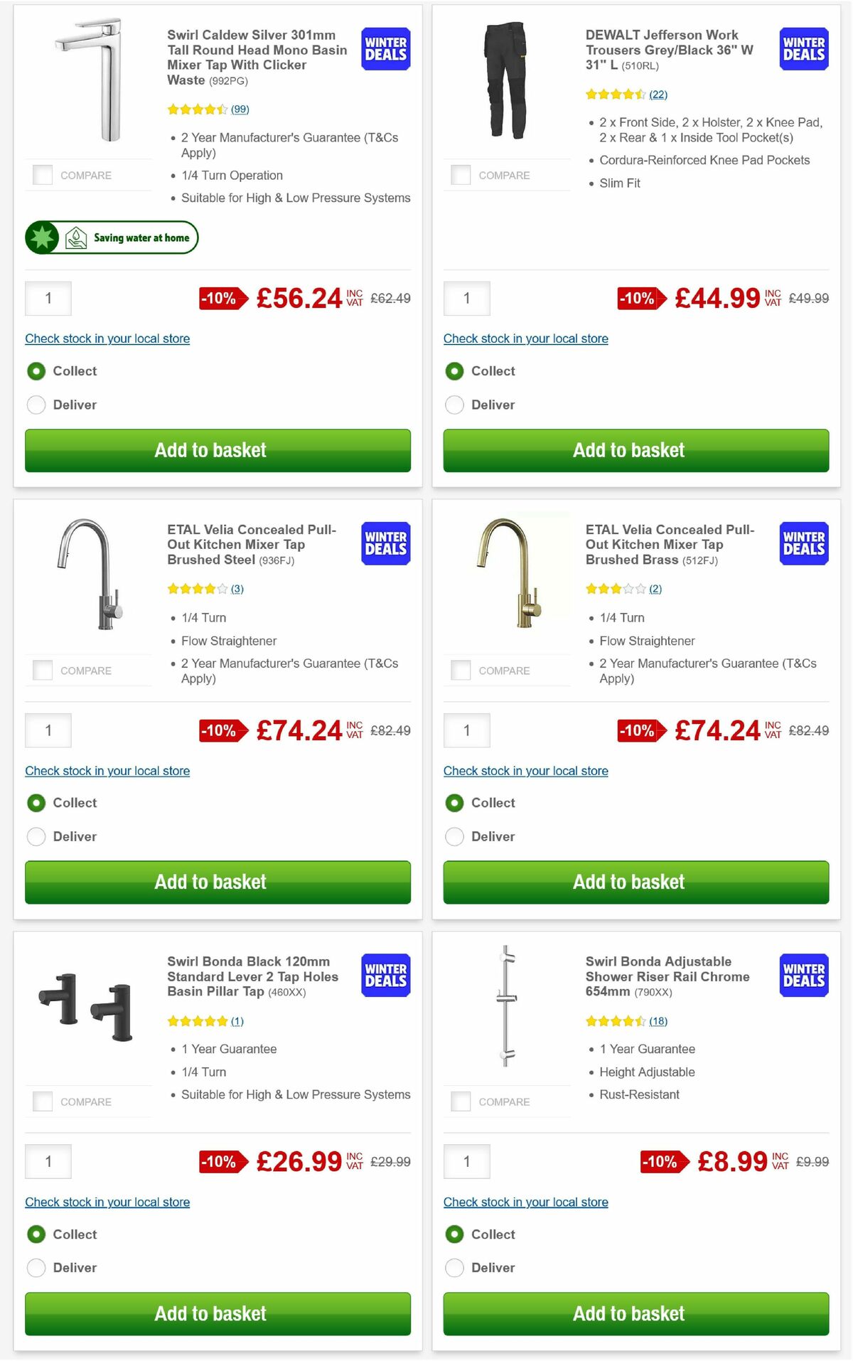 Screwfix Offers from 13 January