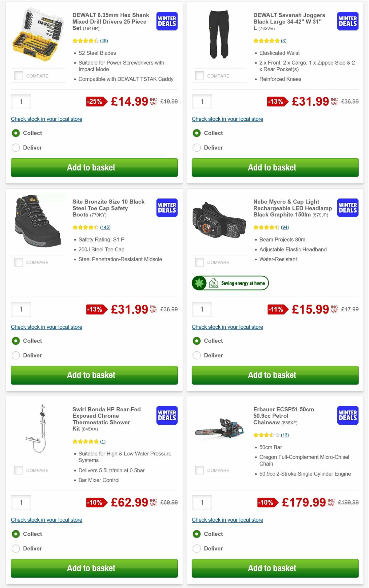 Screwfix Offers from 13 January