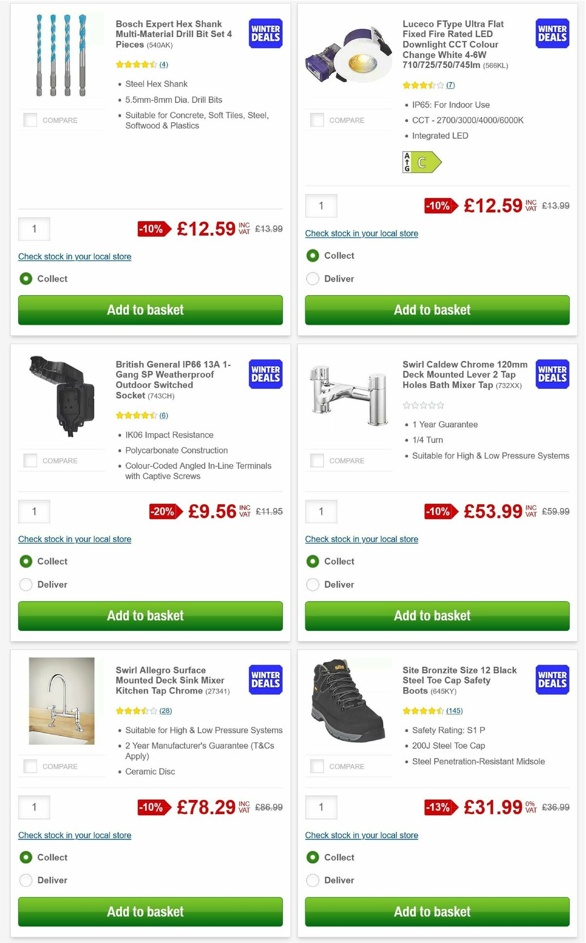 Screwfix Offers from 13 January