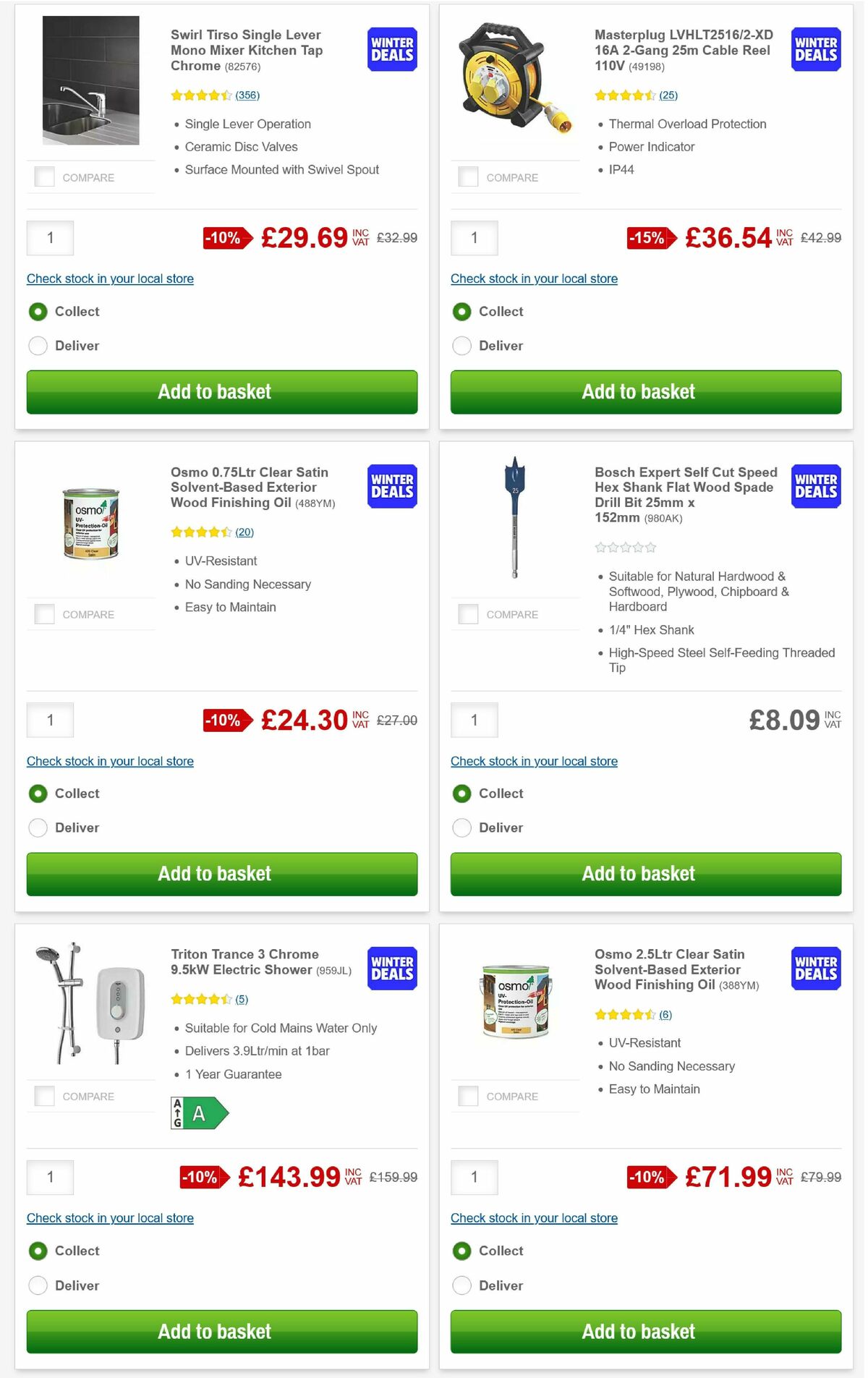 Screwfix Offers from 13 January