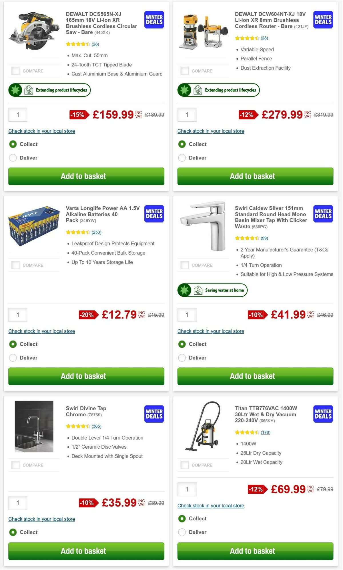 Screwfix Offers from 13 January