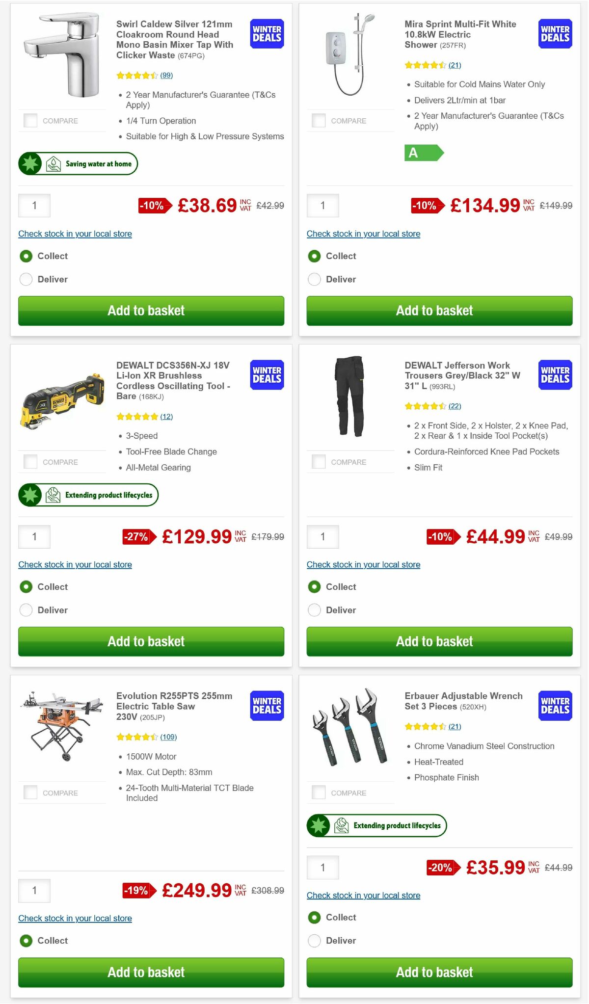 Screwfix Offers from 13 January
