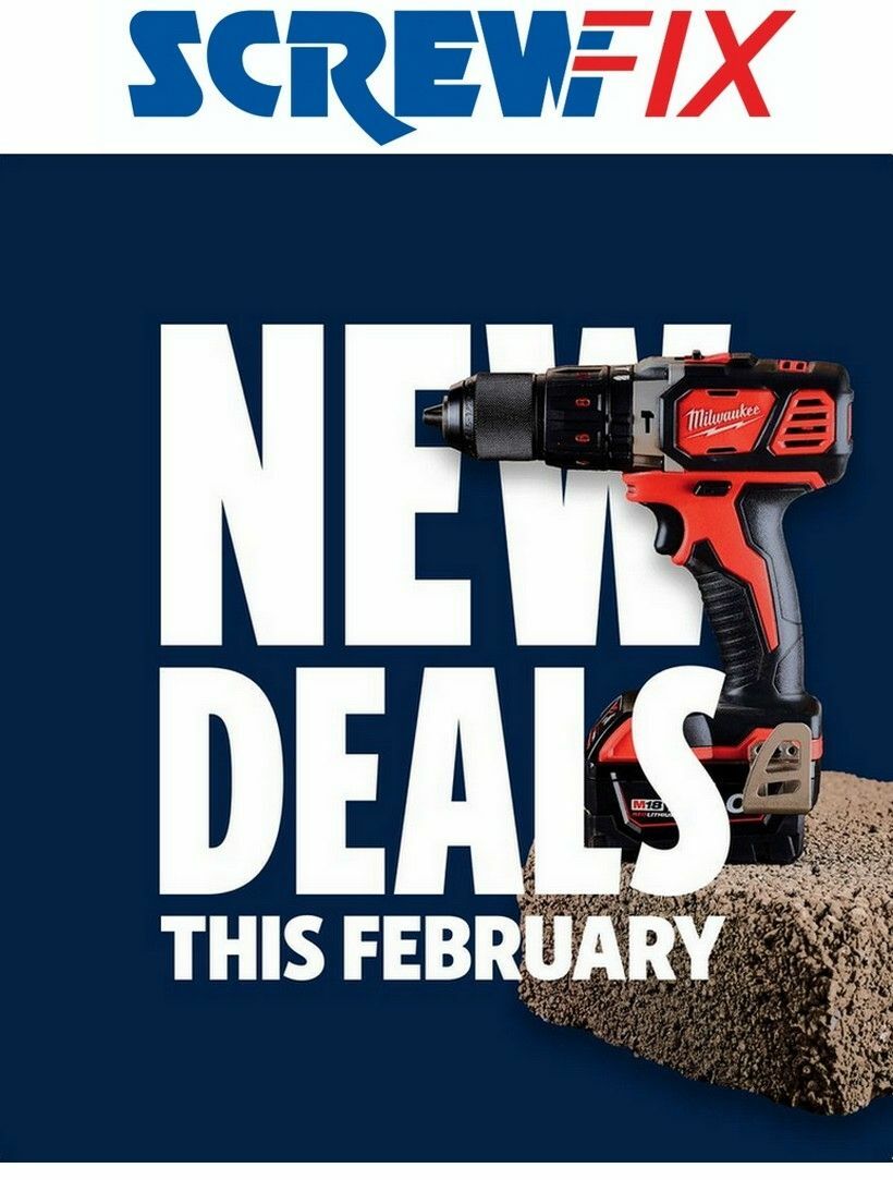 Screwfix Offers from 3 February