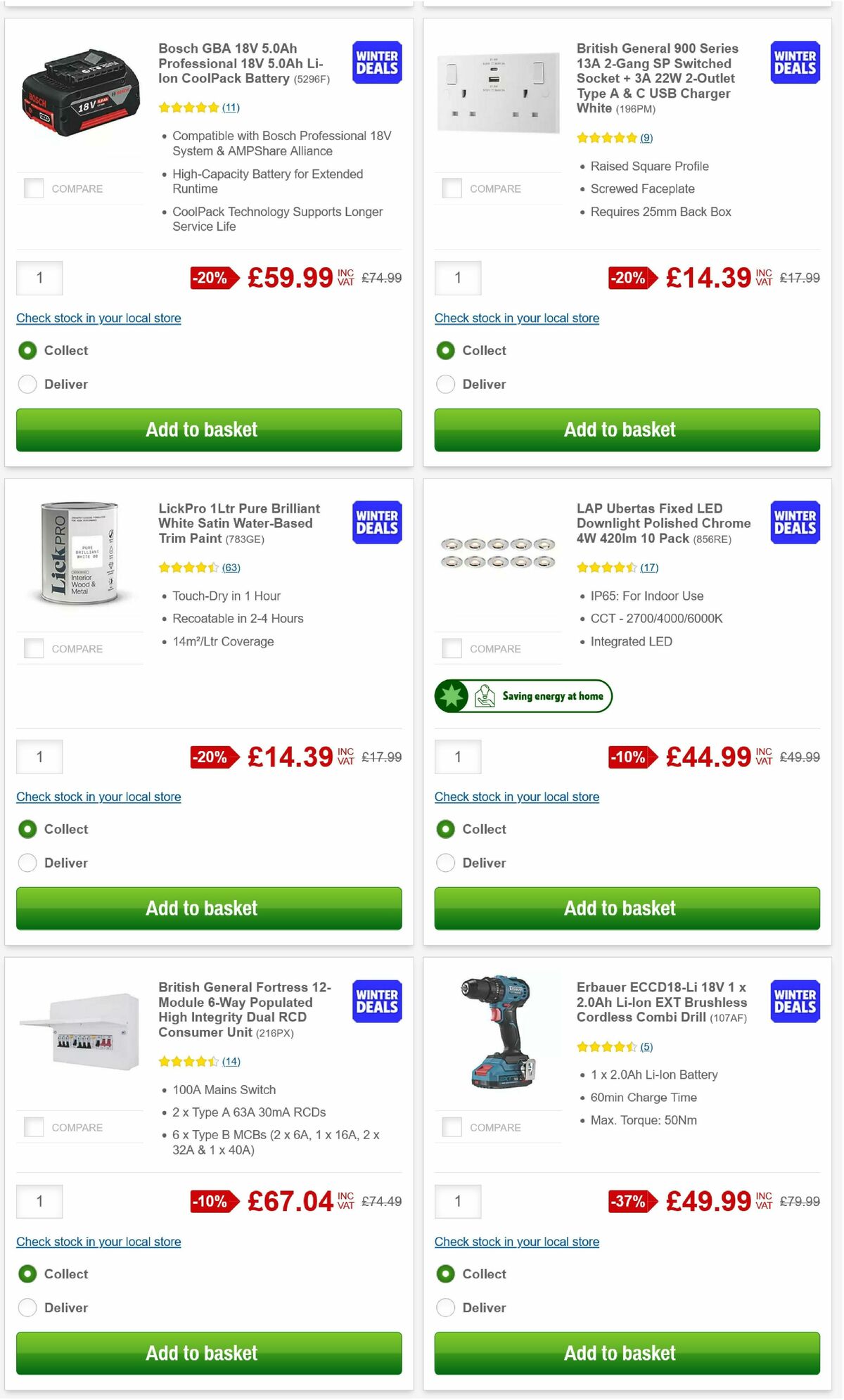 Screwfix Offers from 3 February