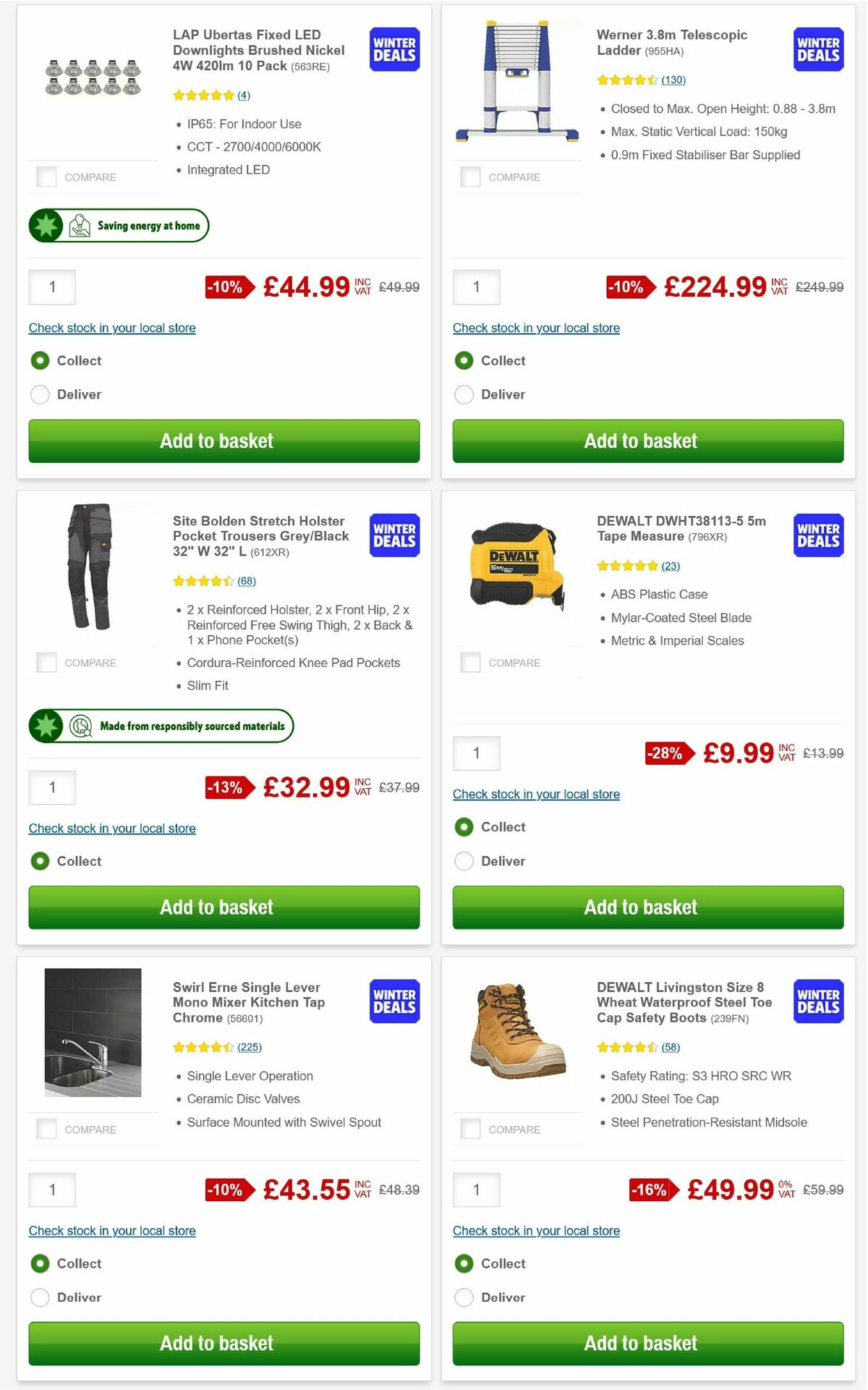 Screwfix Offers from 3 February