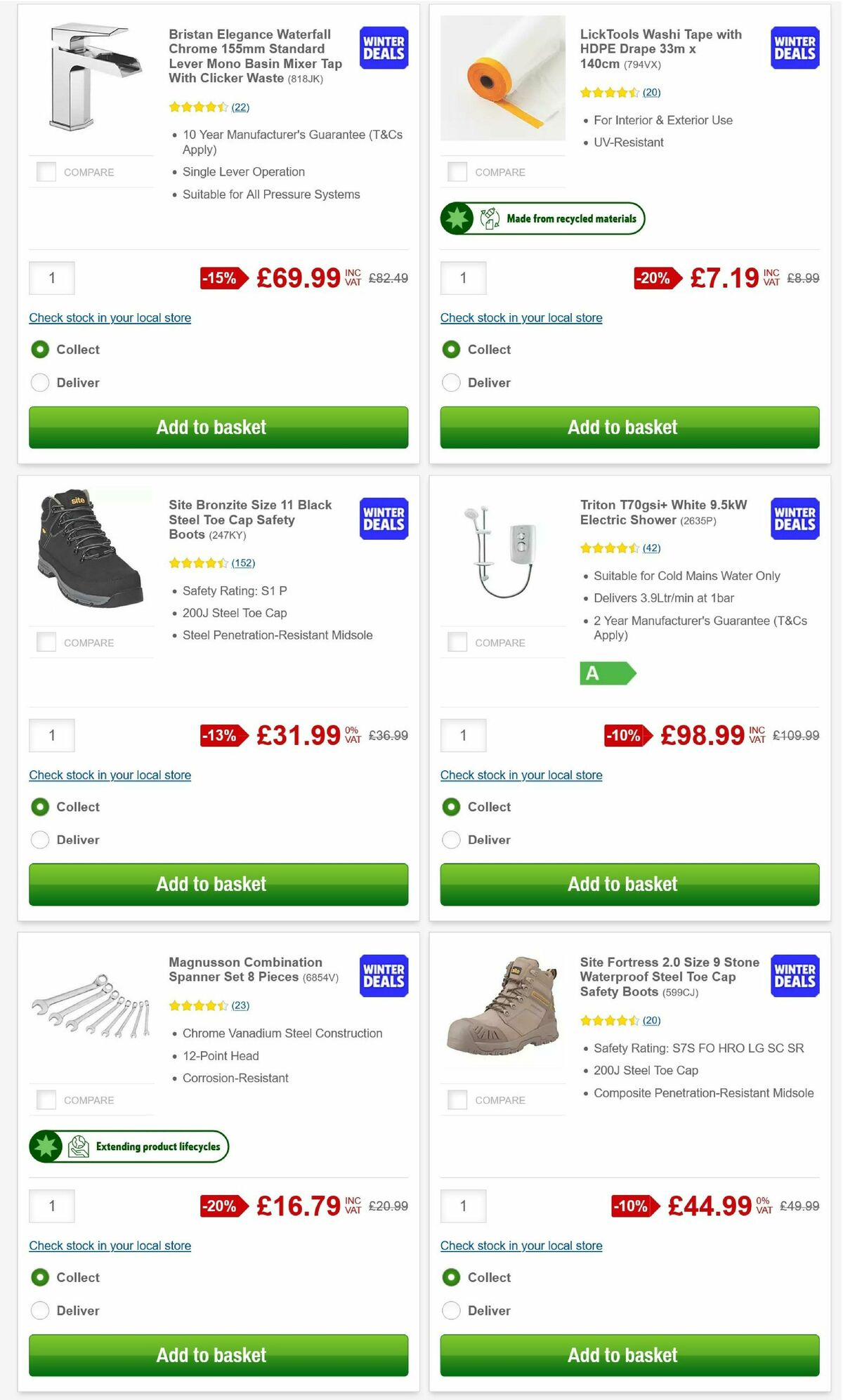 Screwfix Offers from 3 February