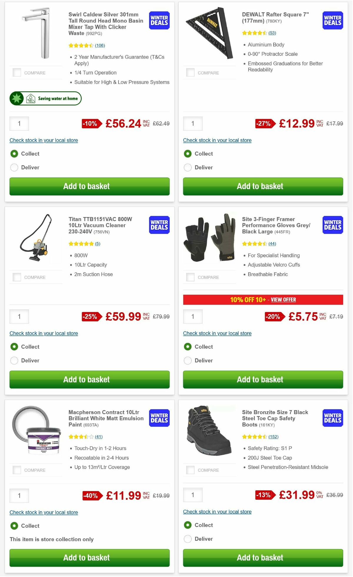 Screwfix Offers from 3 February