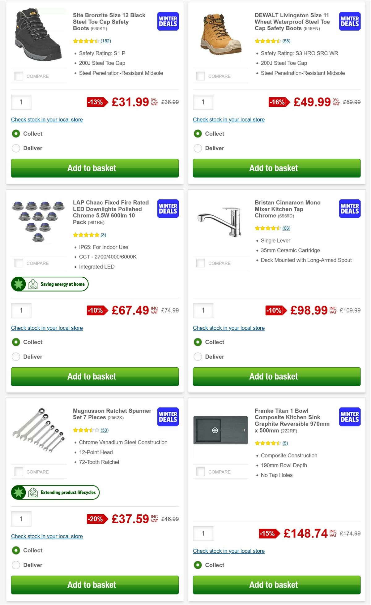 Screwfix Offers from 3 February