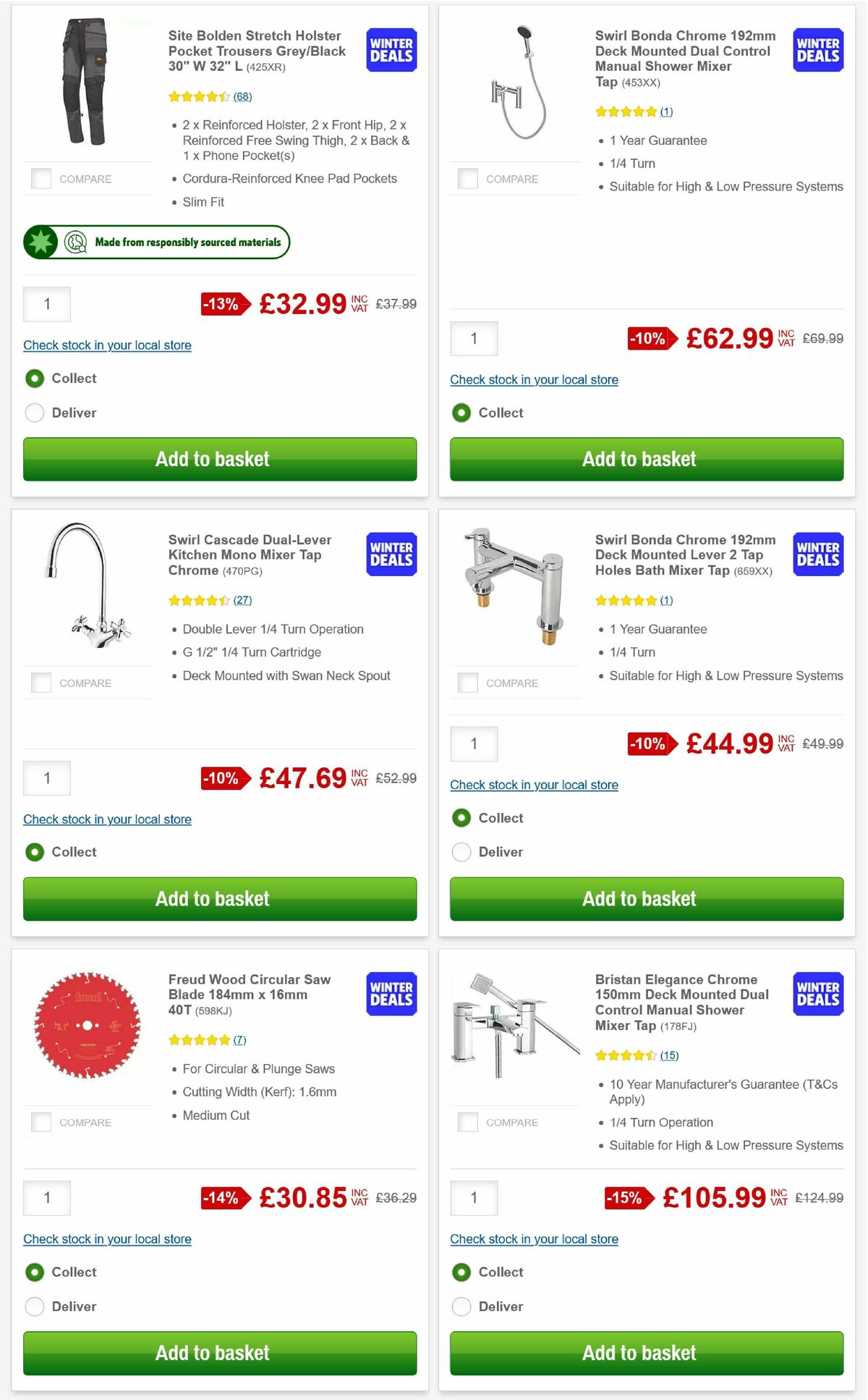 Screwfix Offers from 3 February
