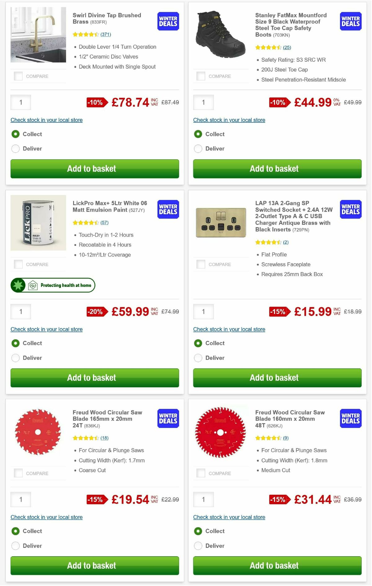 Screwfix Offers from 3 February