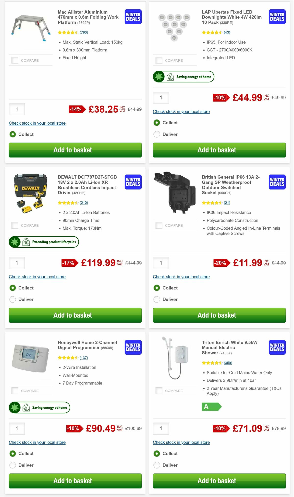 Screwfix Offers from 3 February