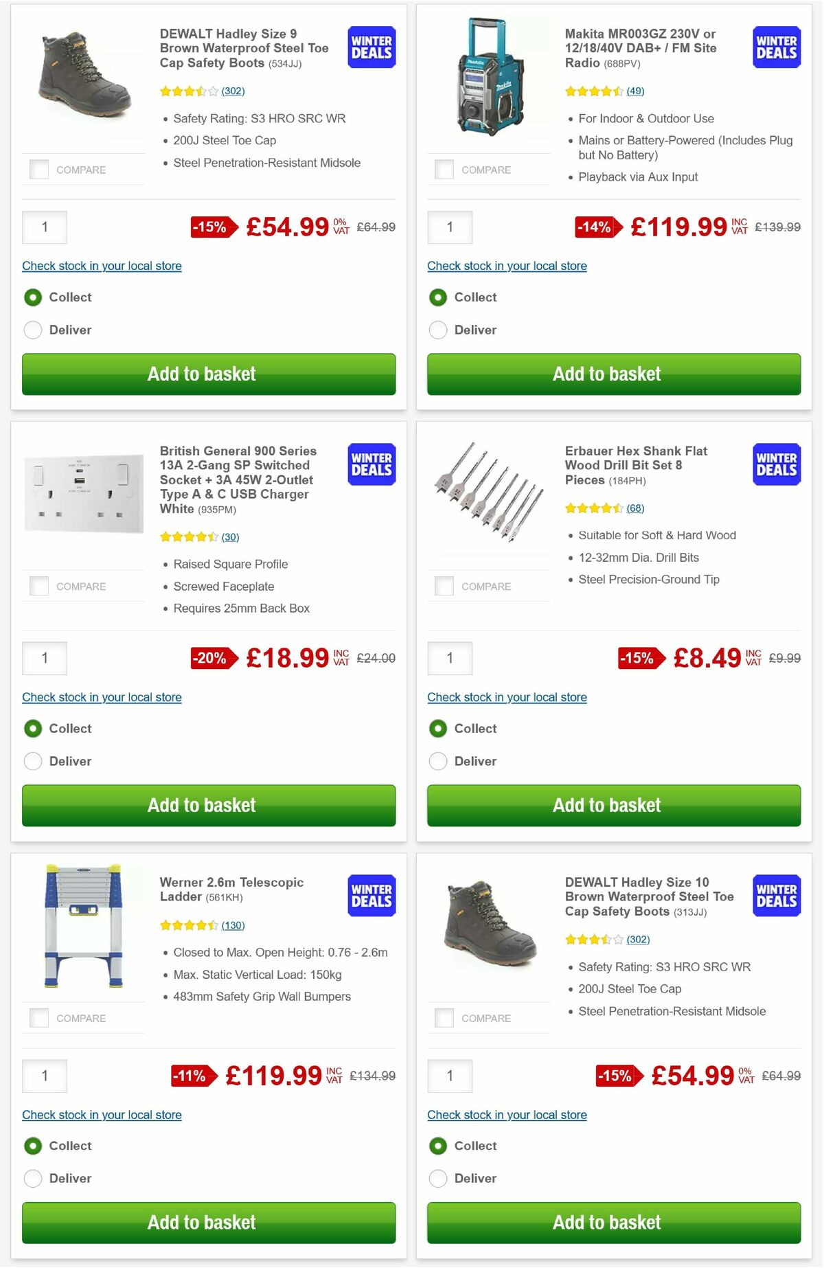 Screwfix Offers from 3 February