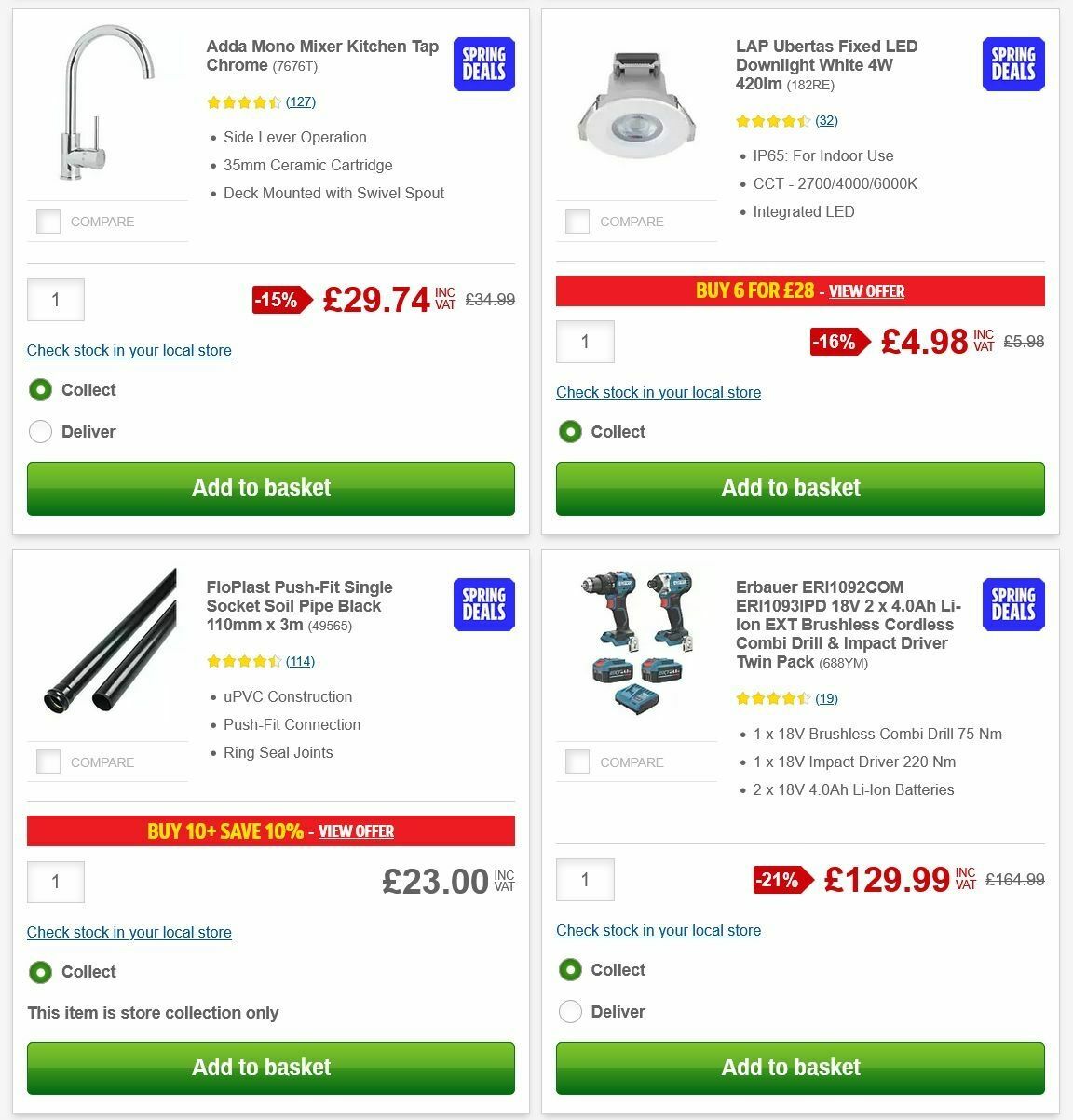 Screwfix Offers from 3 March