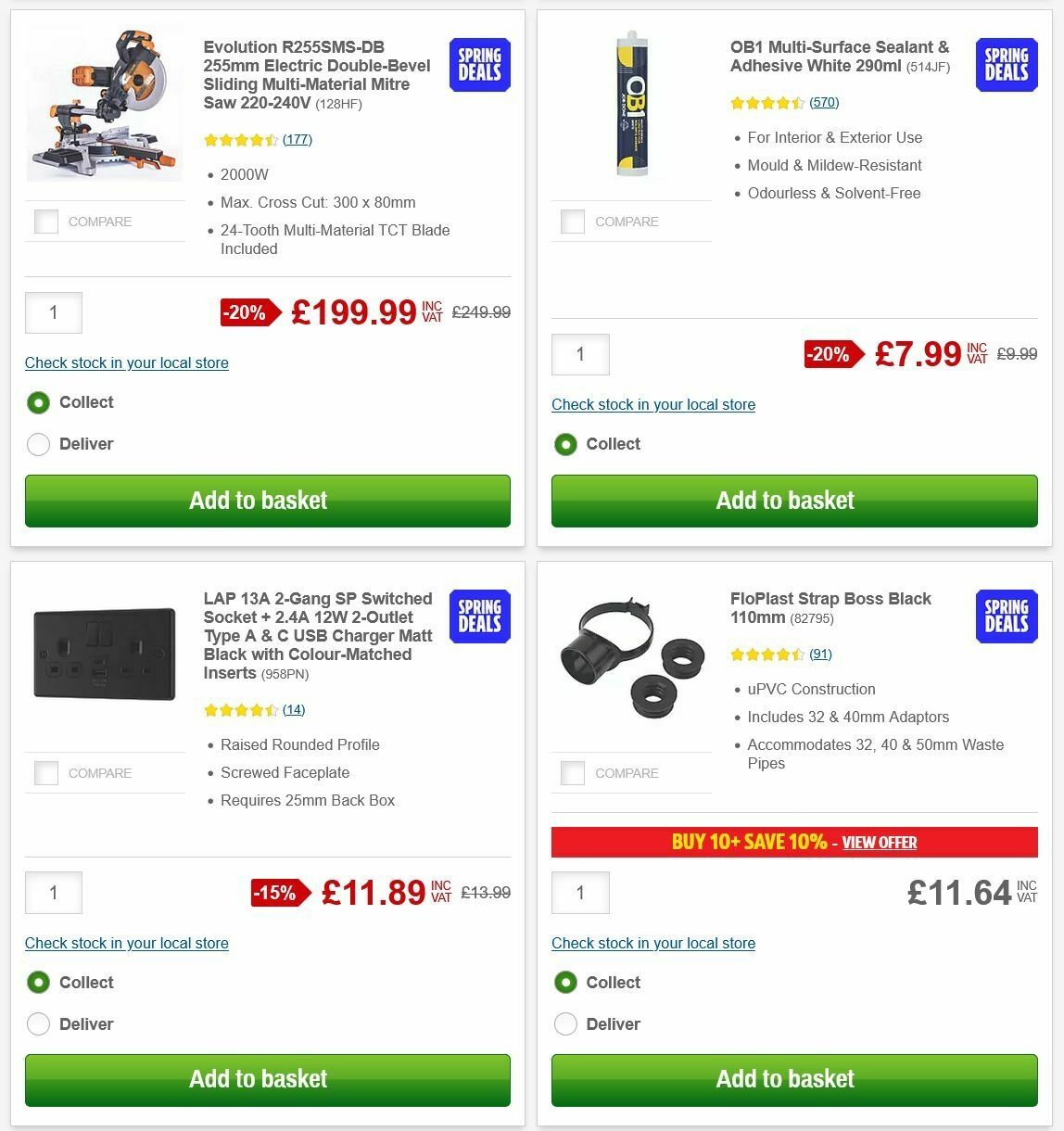 Screwfix Offers from 3 March