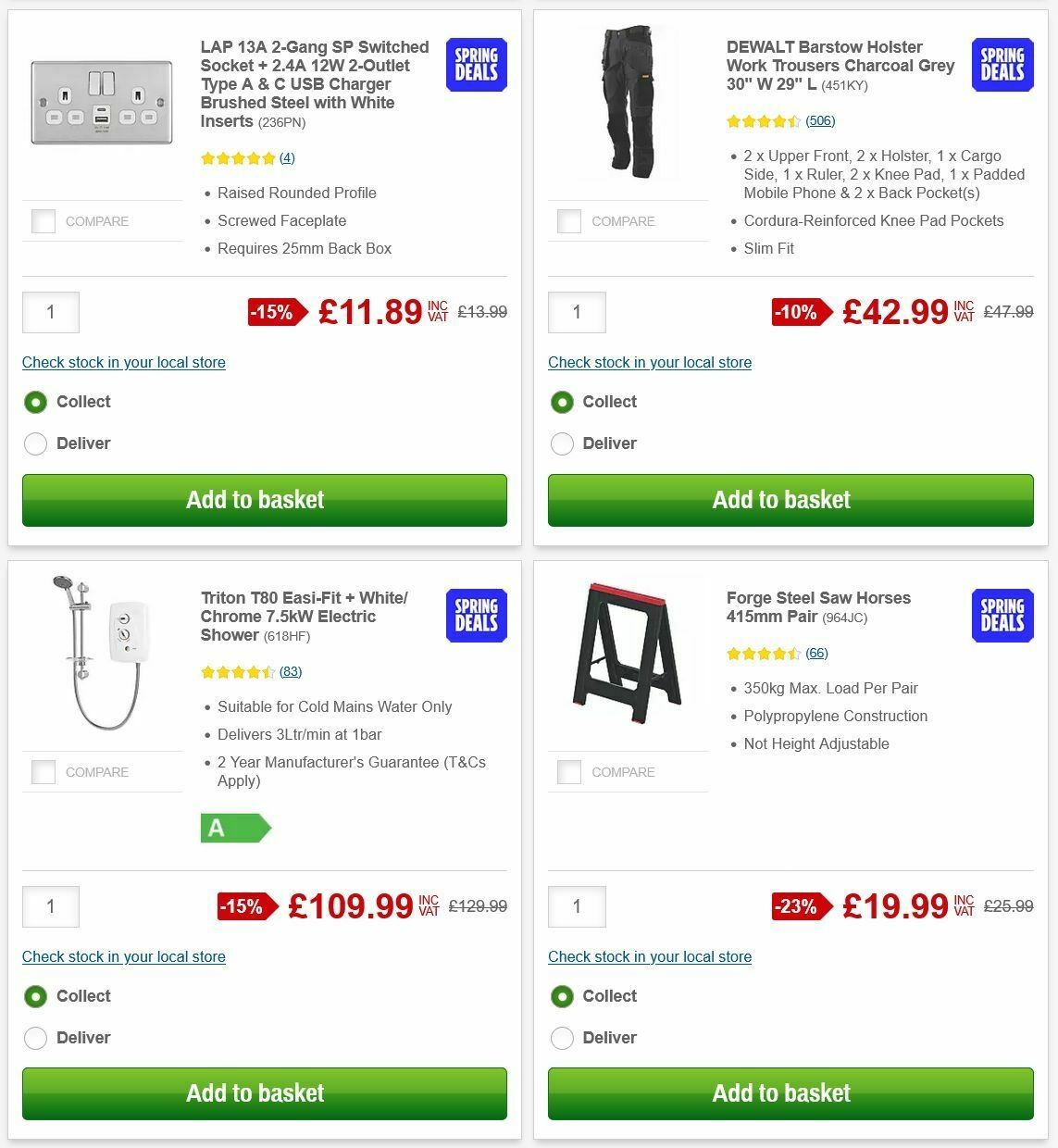 Screwfix Offers from 3 March