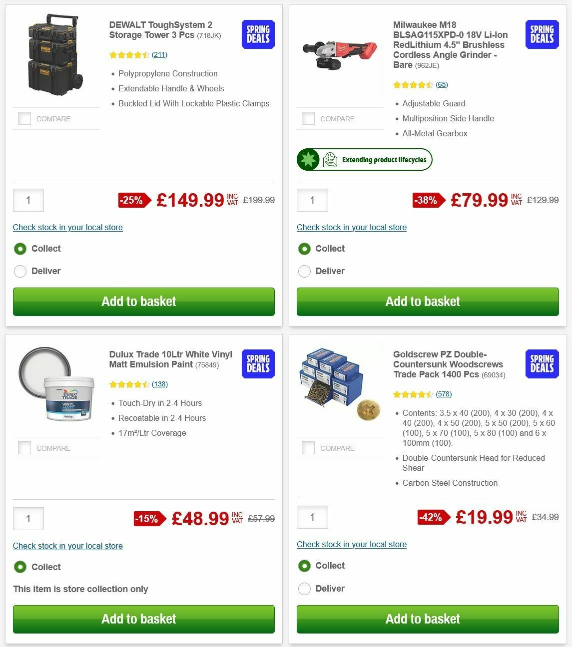 Screwfix Offers from 3 March
